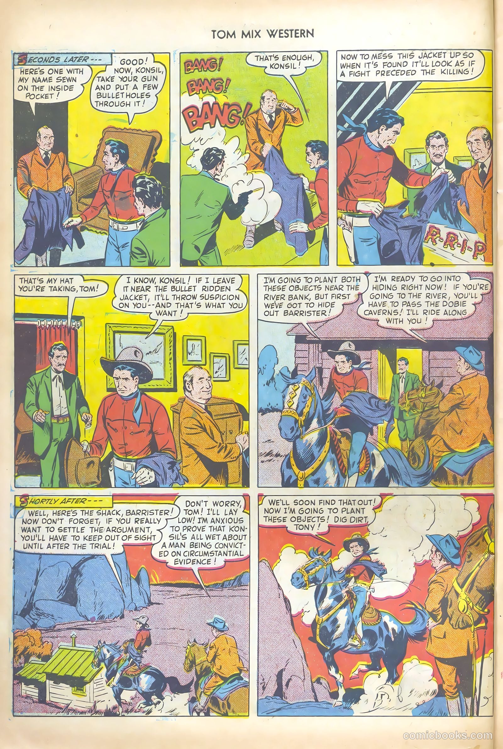 Tom Mix Western #32 — page 6 of 52
