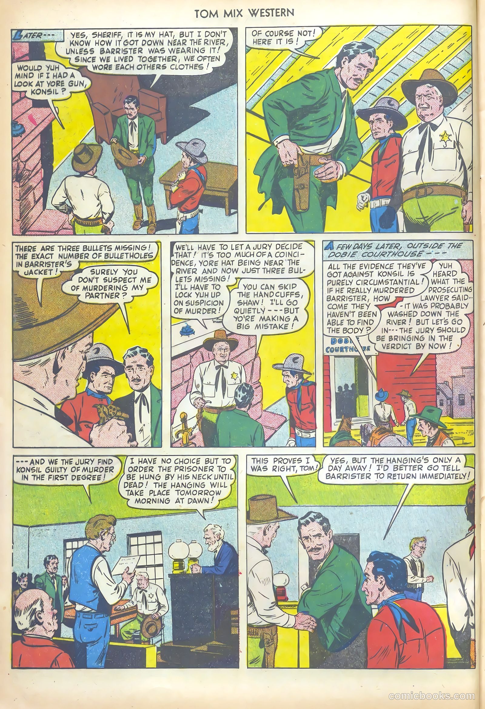Tom Mix Western #32 — page 8 of 52