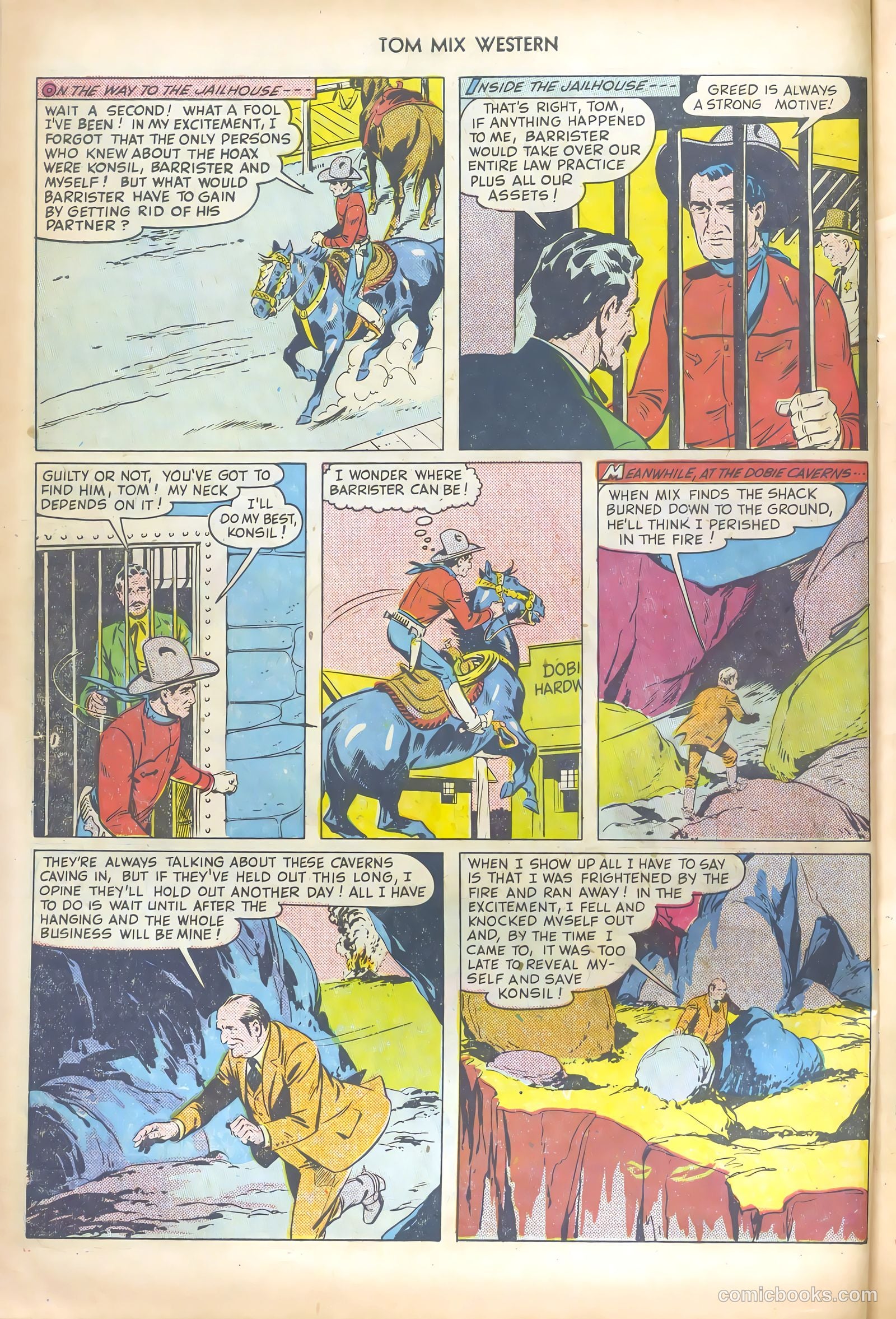 Tom Mix Western #32 — page 10 of 52