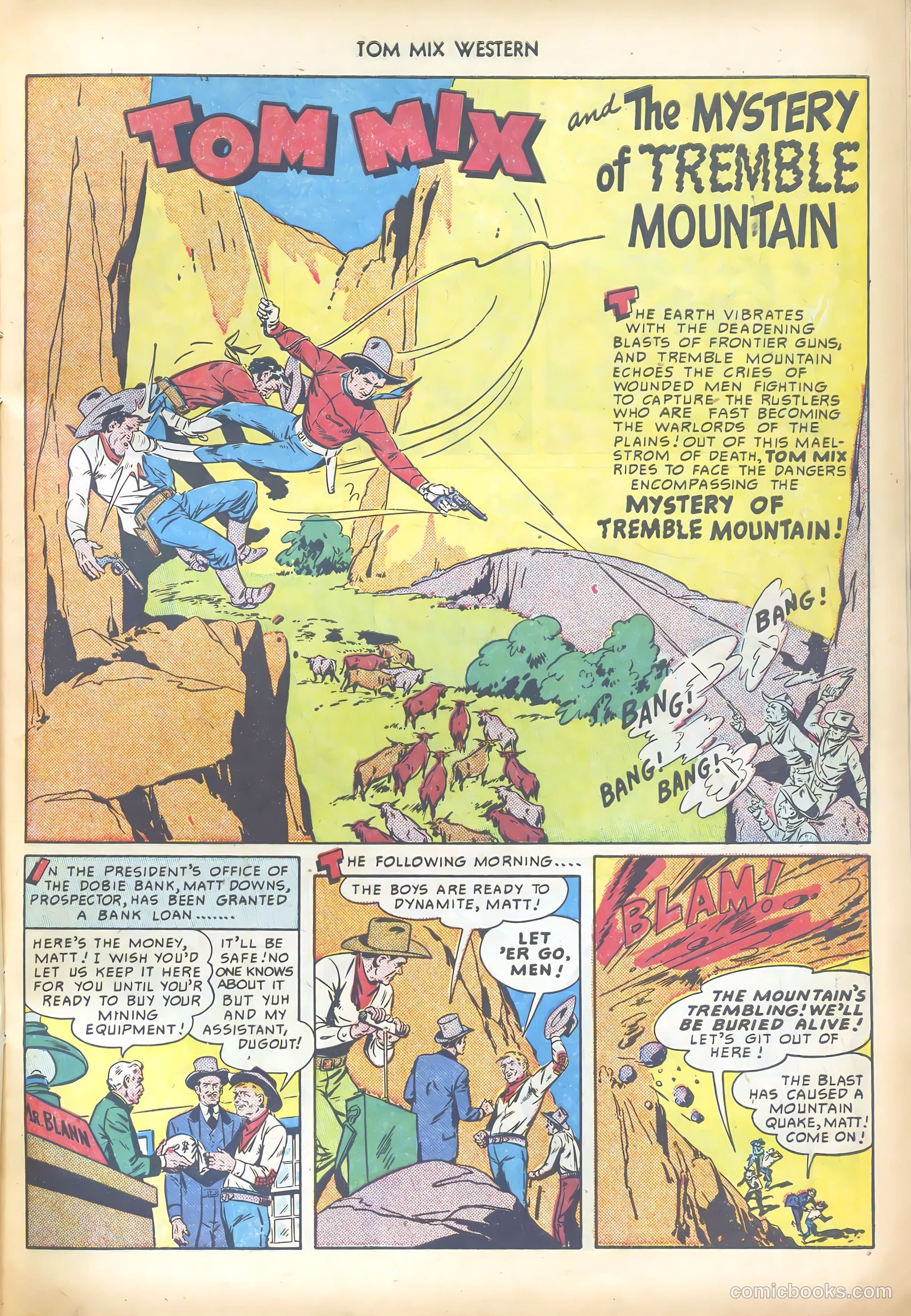 Tom Mix Western #32 — page 19 of 52