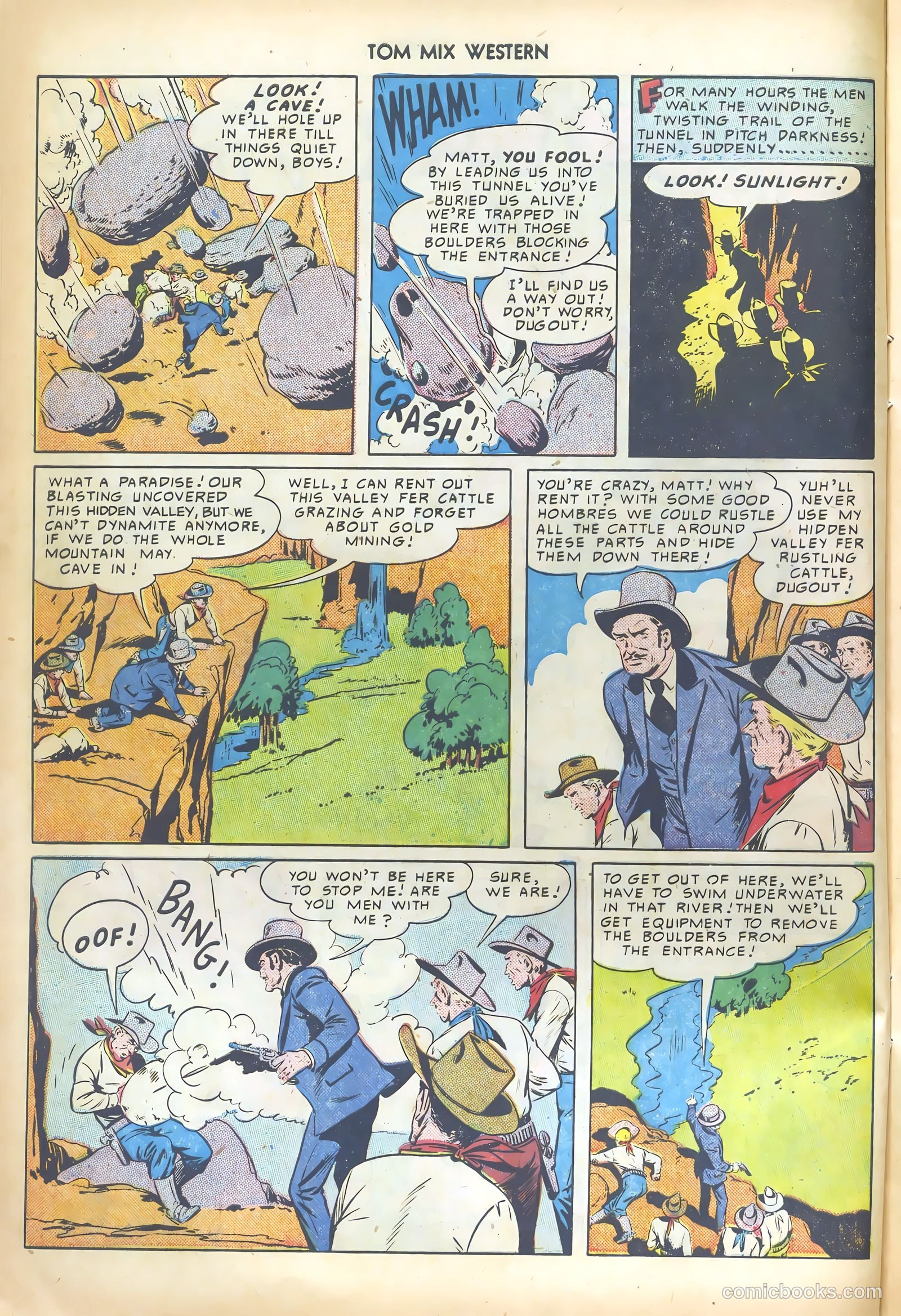 Tom Mix Western #32 — page 20 of 52