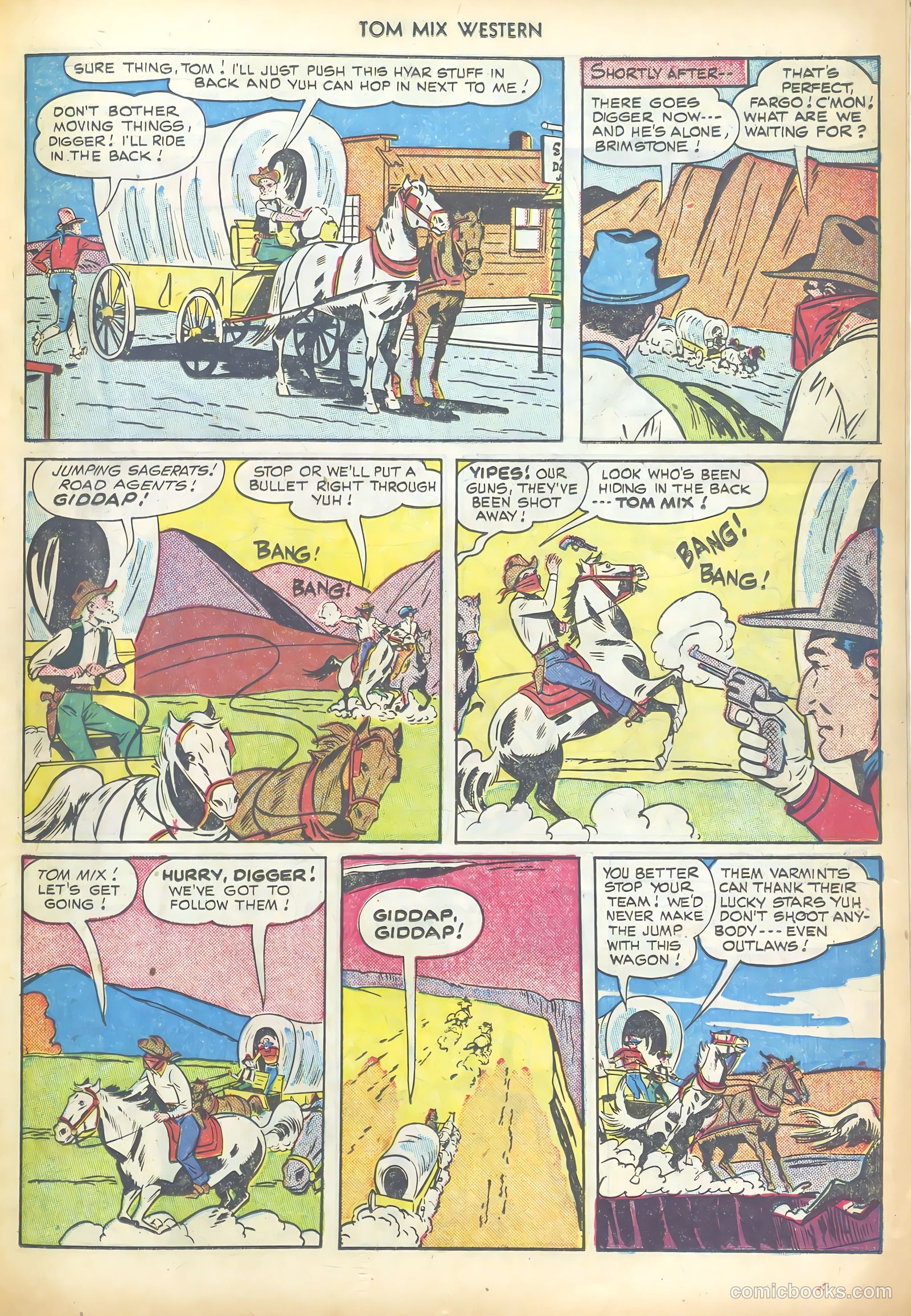 Tom Mix Western #32 — page 27 of 52