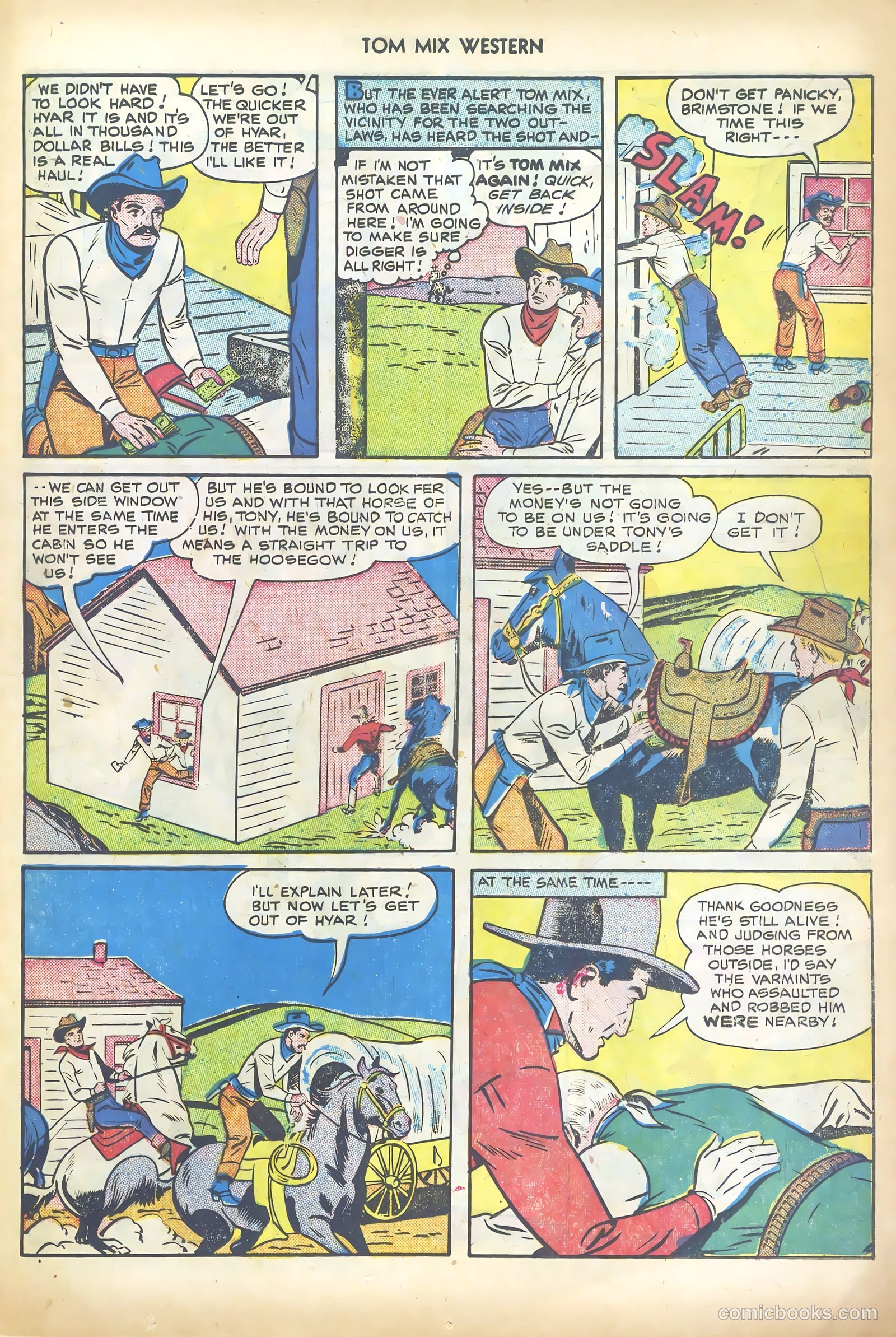 Tom Mix Western #32 — page 29 of 52