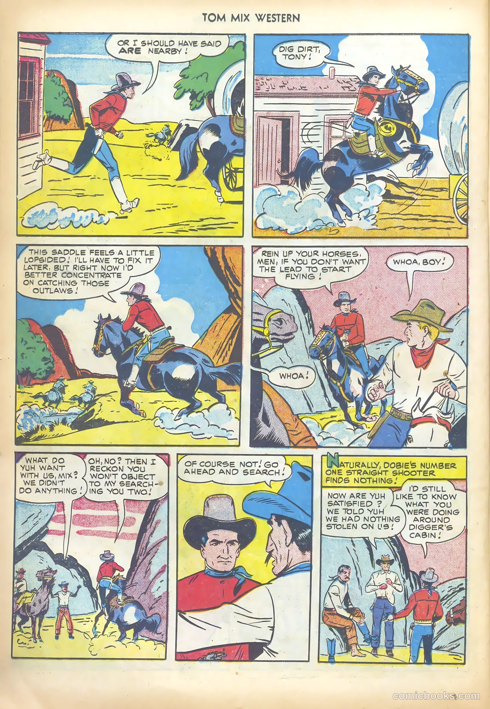 Tom Mix Western #32 — page 30 of 52