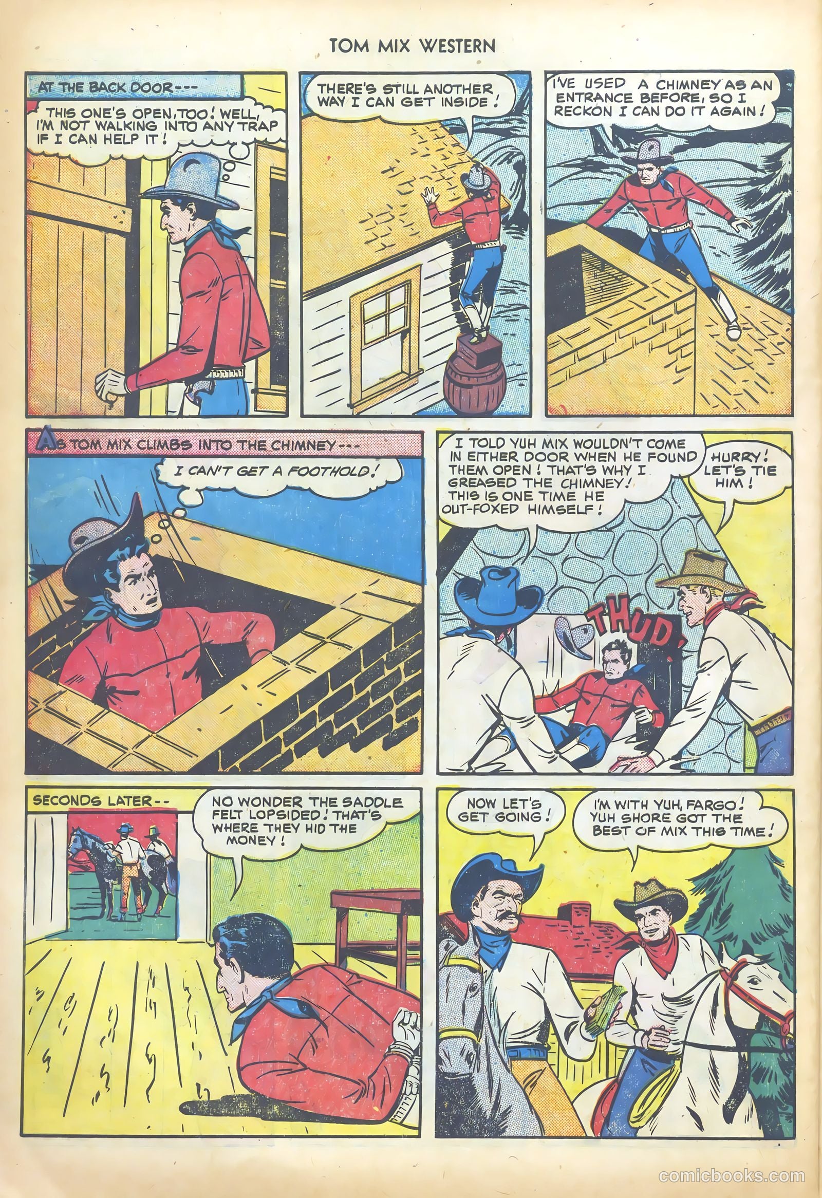Tom Mix Western #32 — page 32 of 52