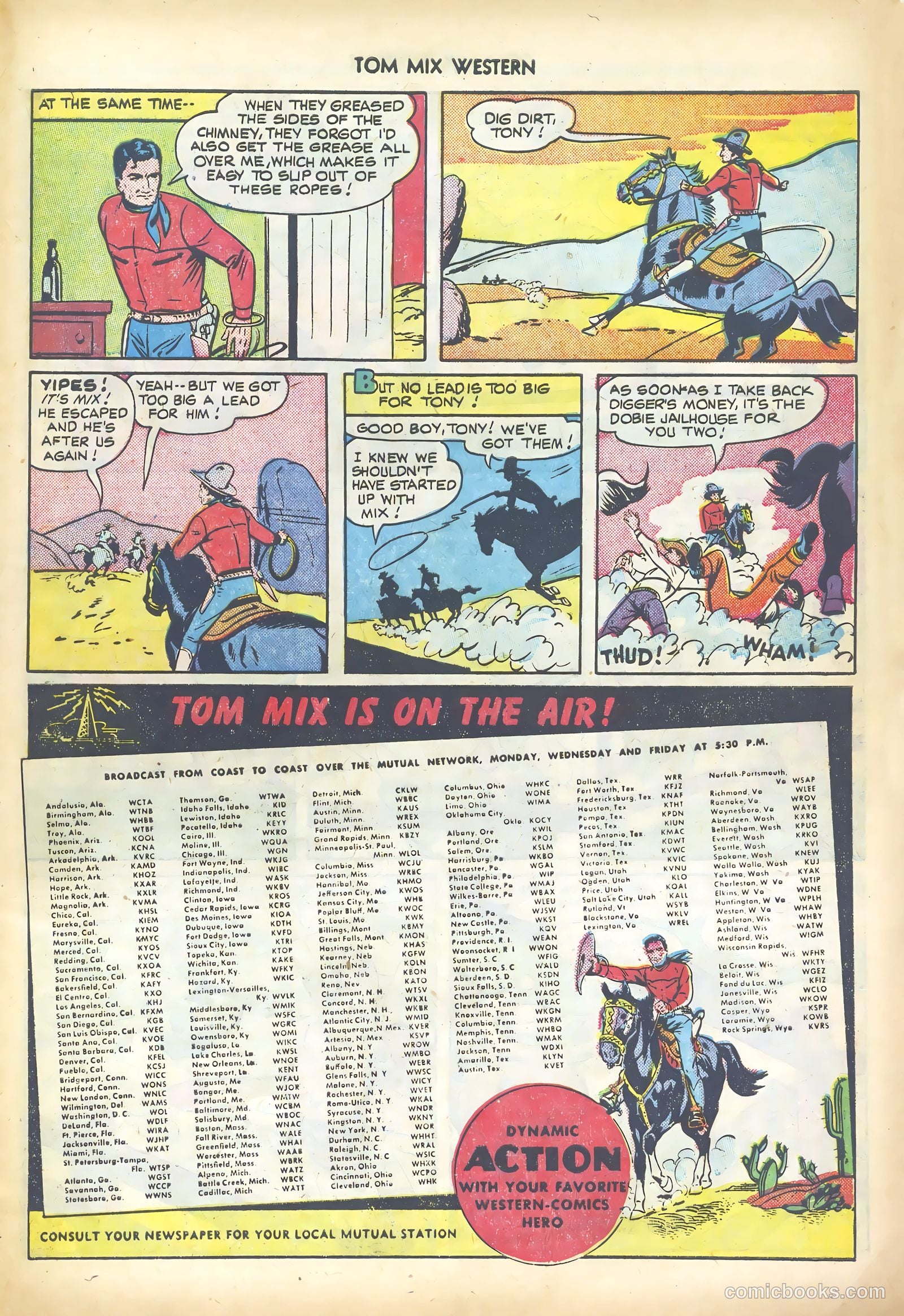 Tom Mix Western #32 — page 33 of 52