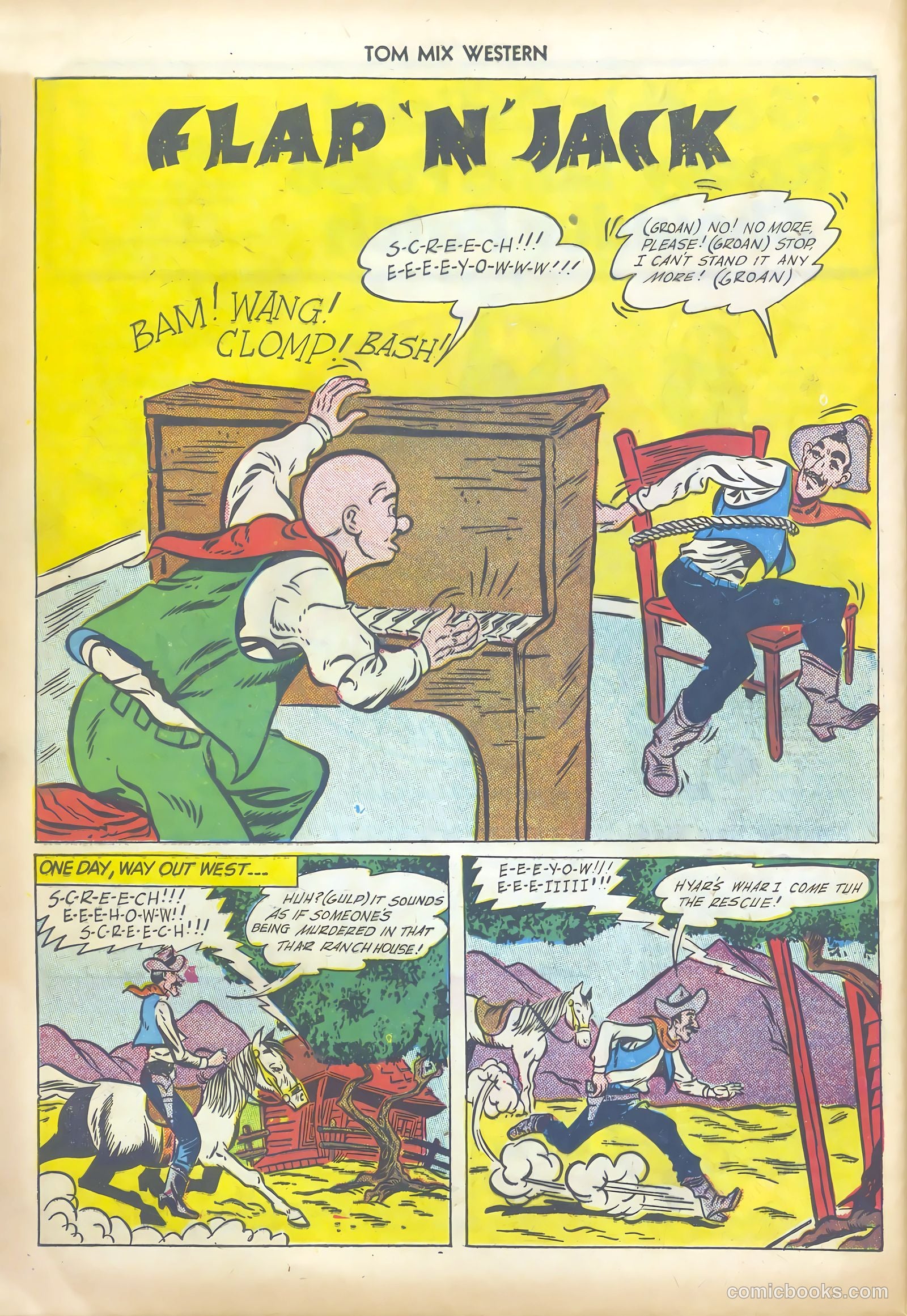 Tom Mix Western #32 — page 36 of 52