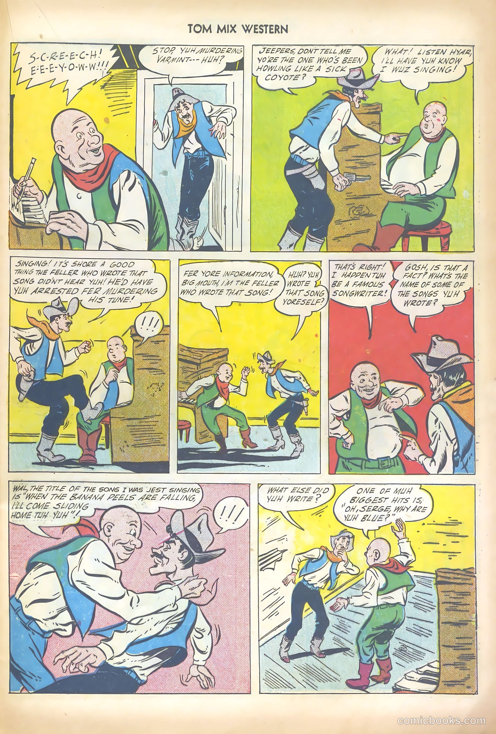 Tom Mix Western #32 — page 37 of 52