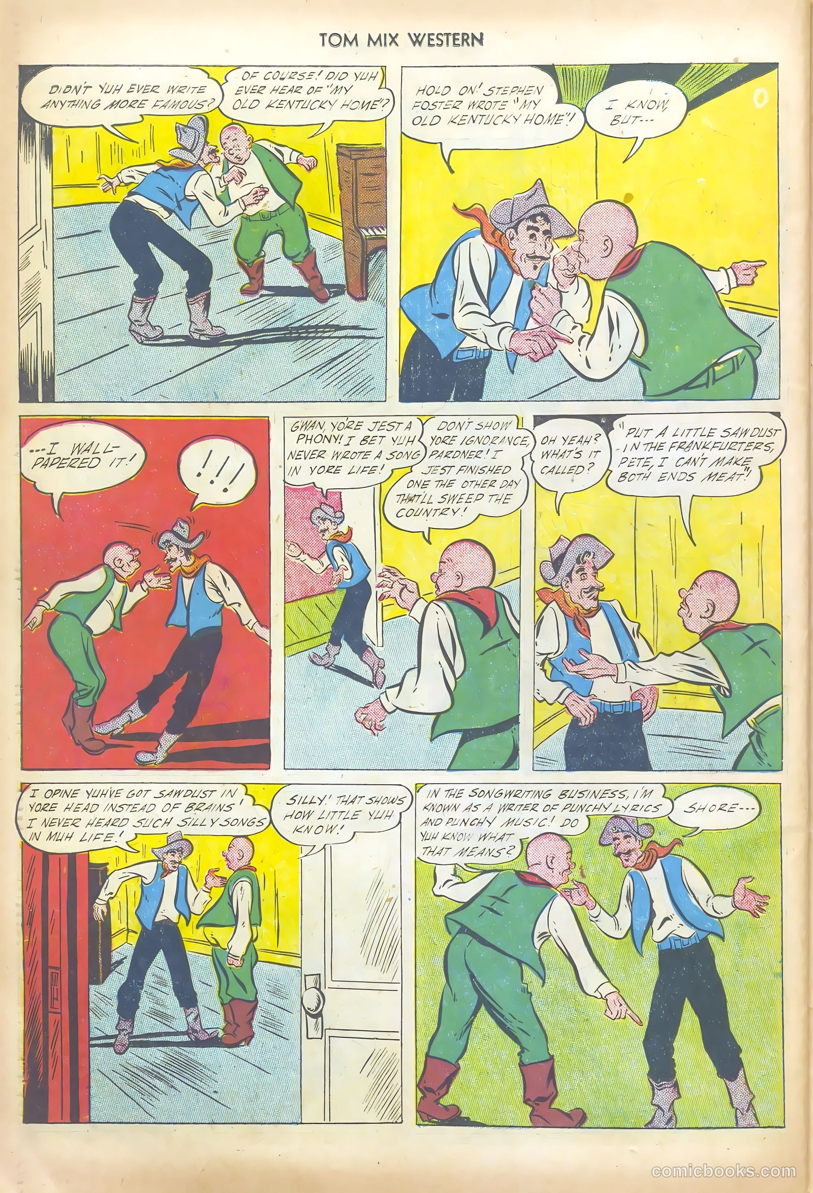Tom Mix Western #32 — page 38 of 52