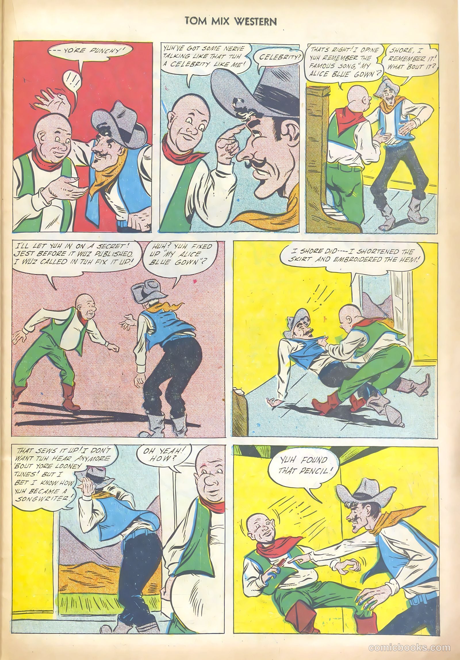 Tom Mix Western #32 — page 39 of 52