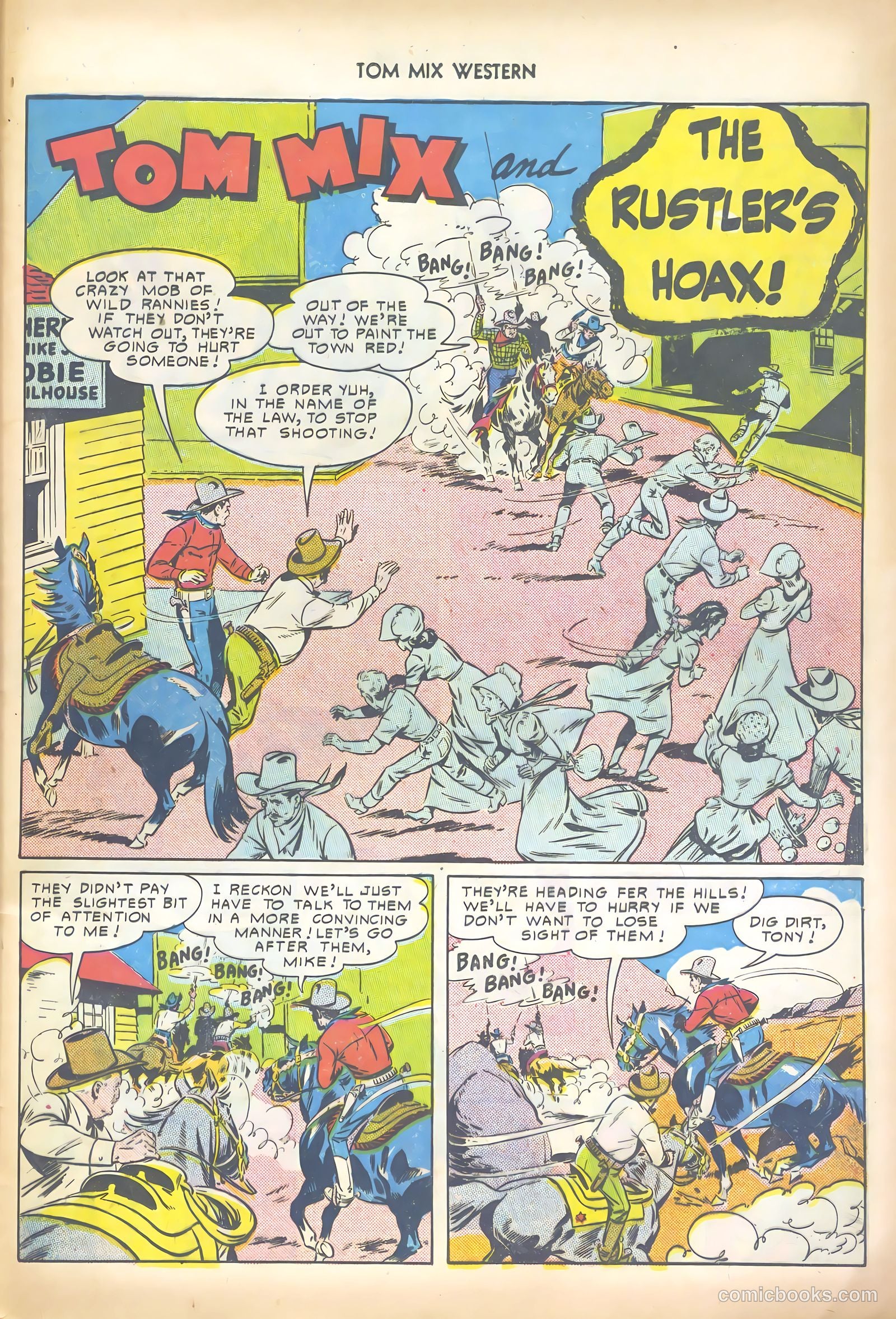 Tom Mix Western #32 — page 41 of 52