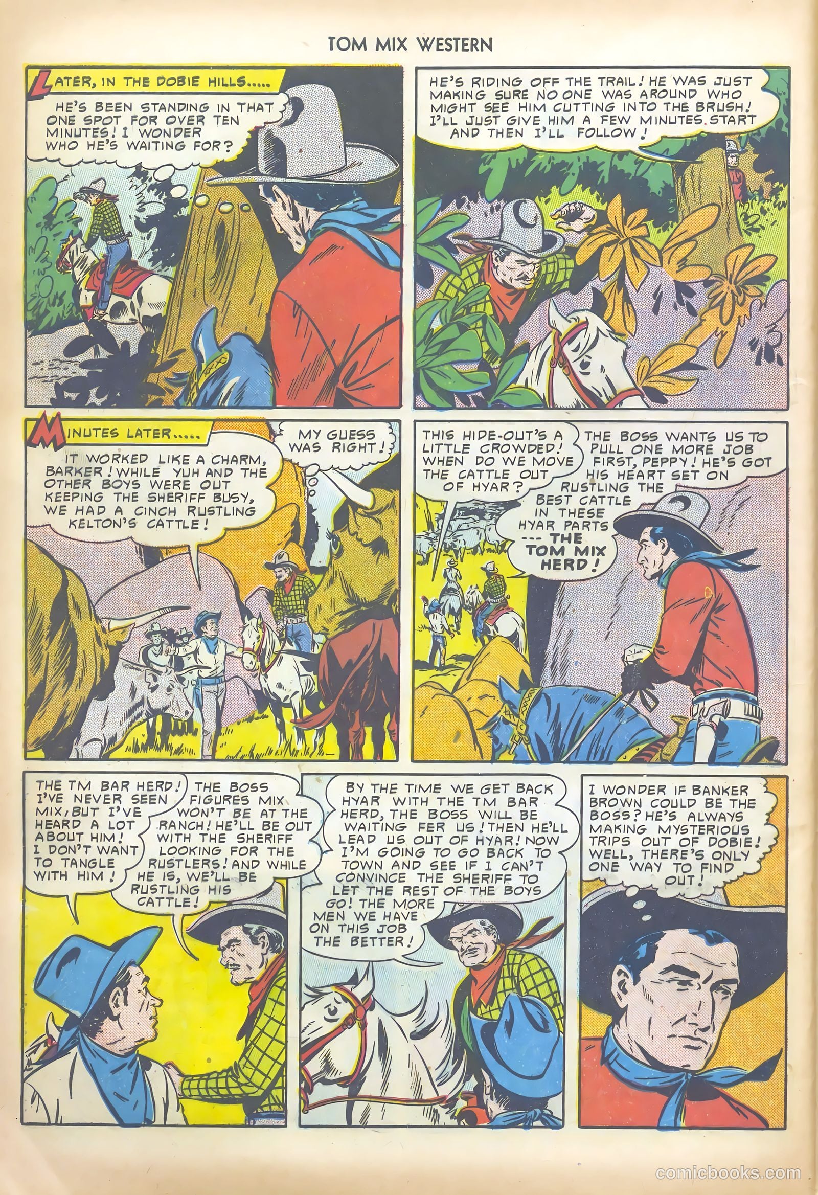 Tom Mix Western #32 — page 44 of 52