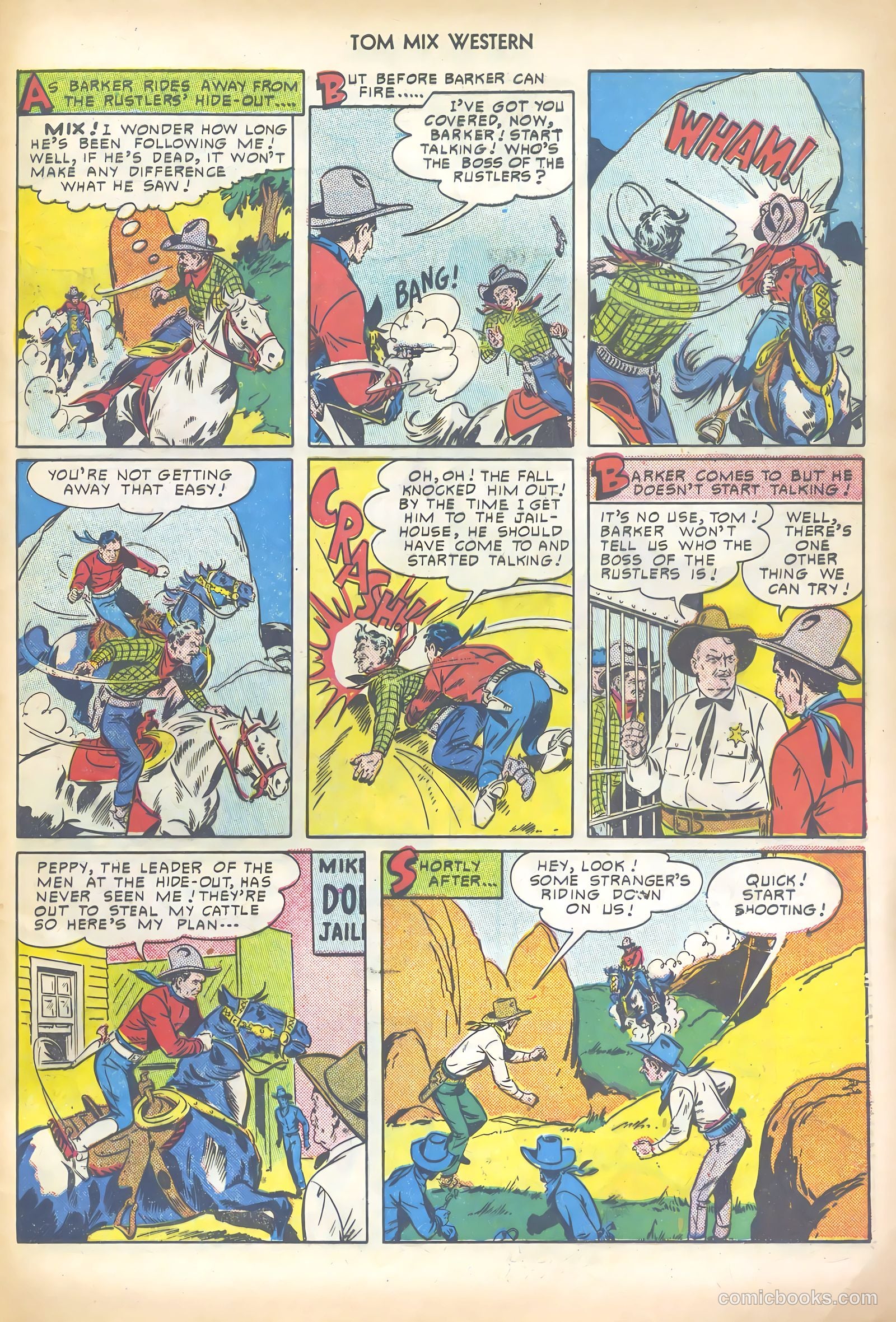 Tom Mix Western #32 — page 45 of 52