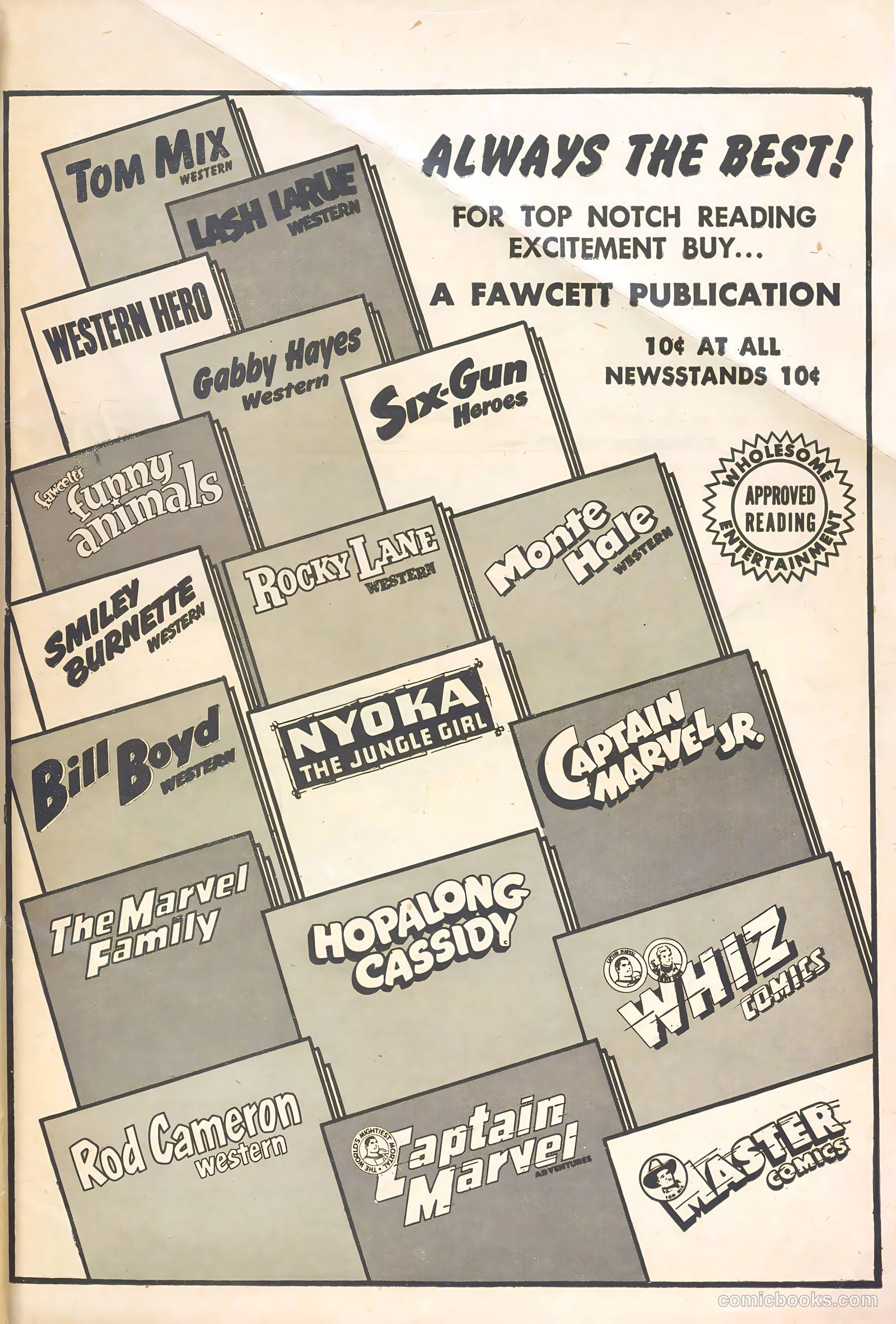Tom Mix Western #32 — page 51 of 52