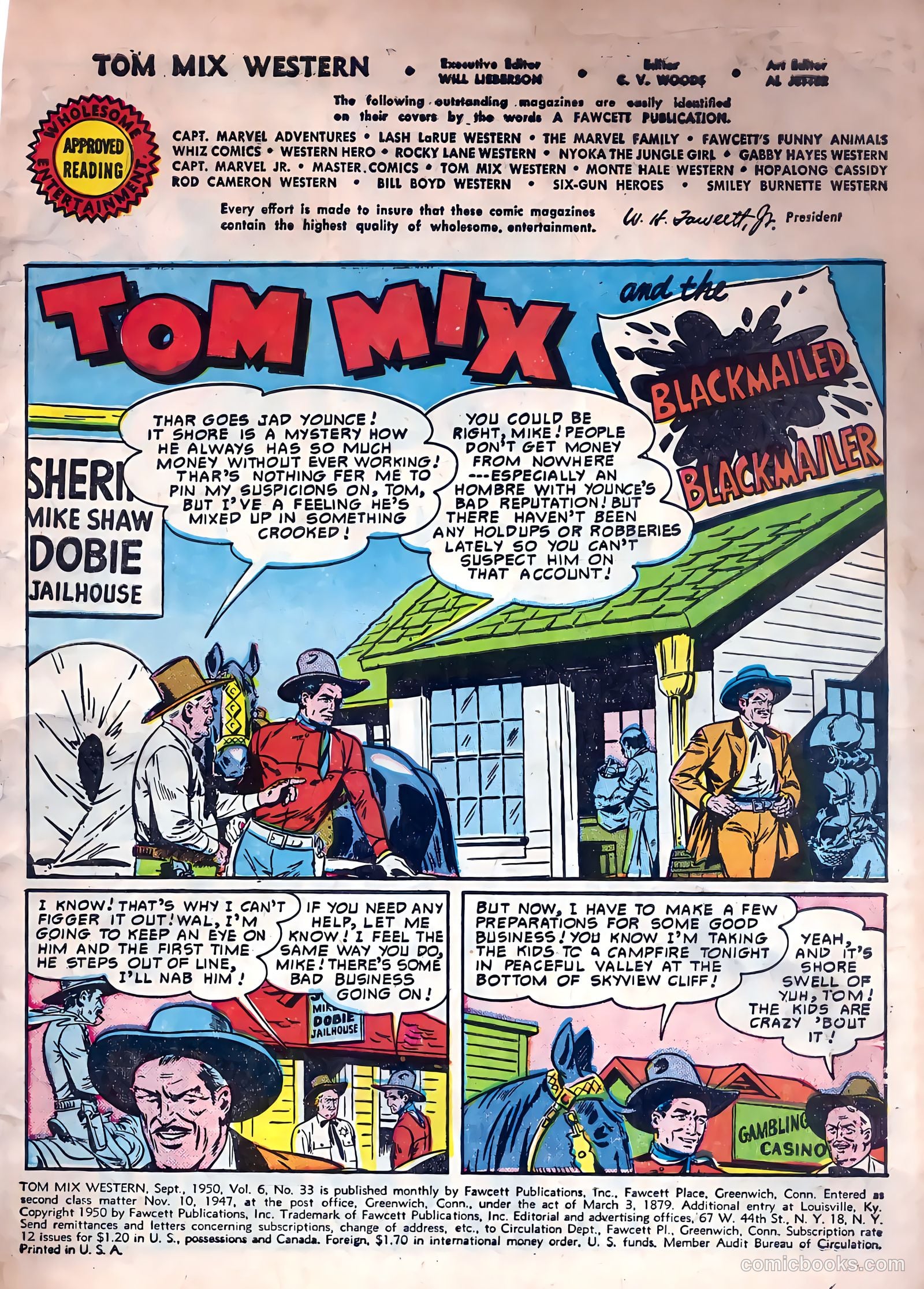 Tom Mix Western #33 — page 4 of 54