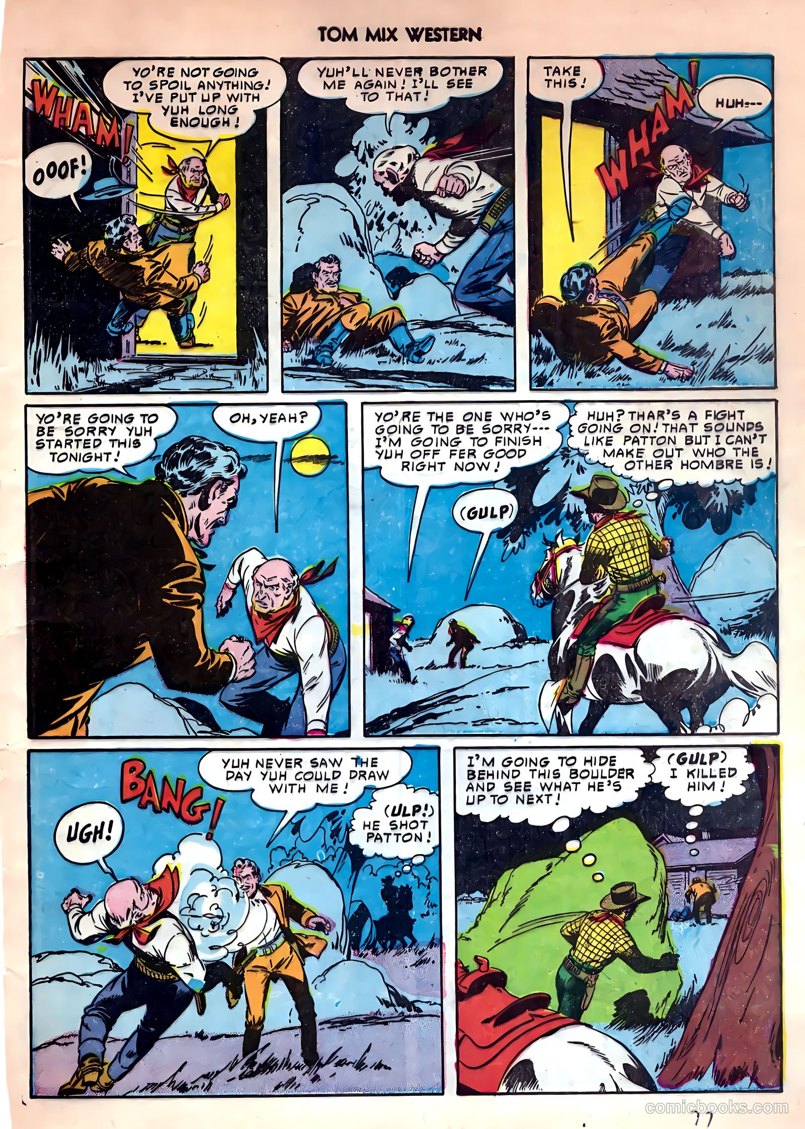 Tom Mix Western #33 — page 6 of 54