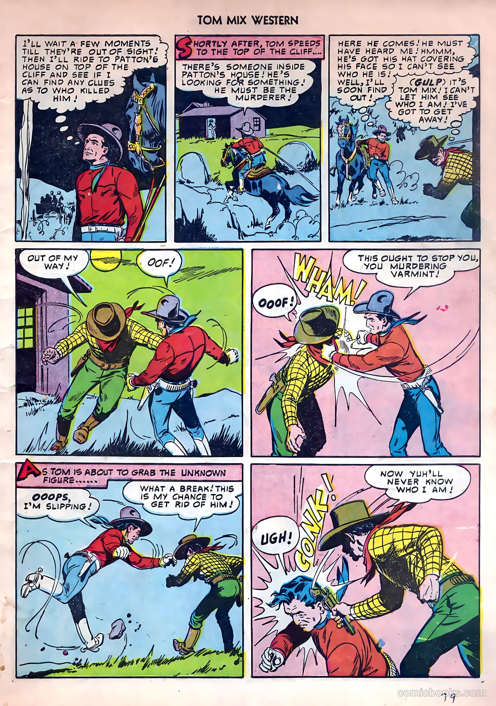 Tom Mix Western #33 — page 8 of 54