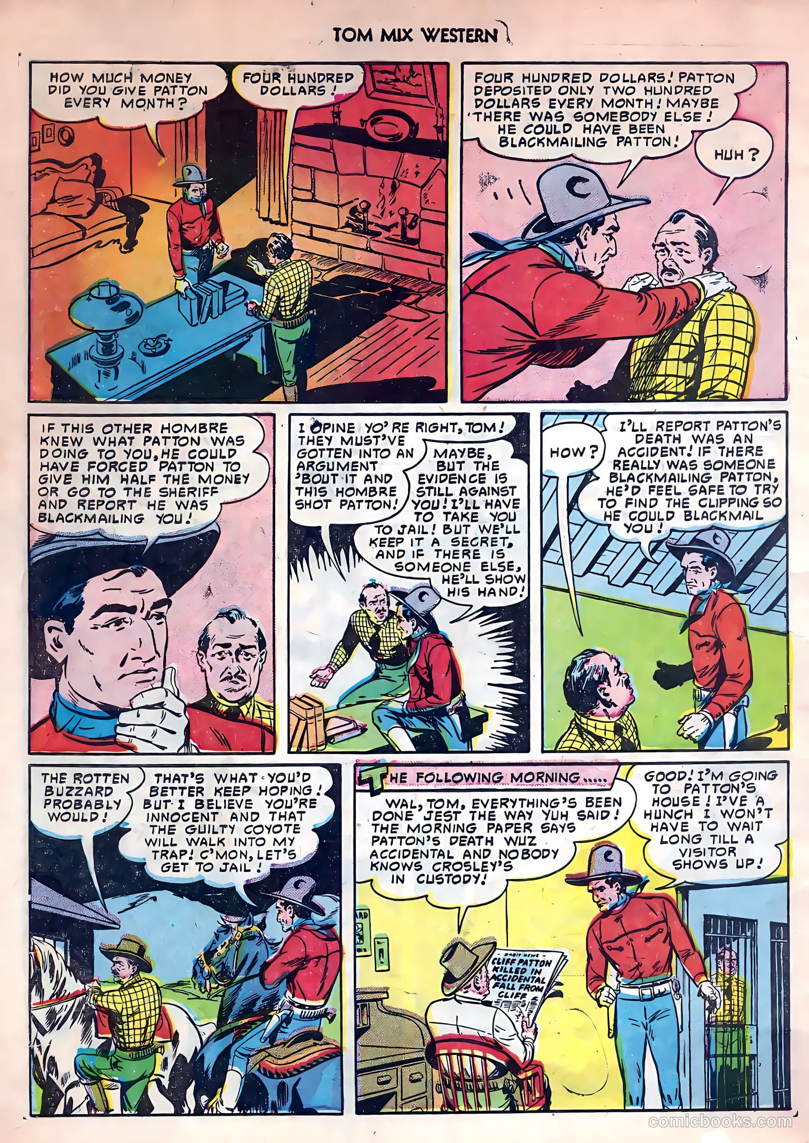 Tom Mix Western #33 — page 11 of 54