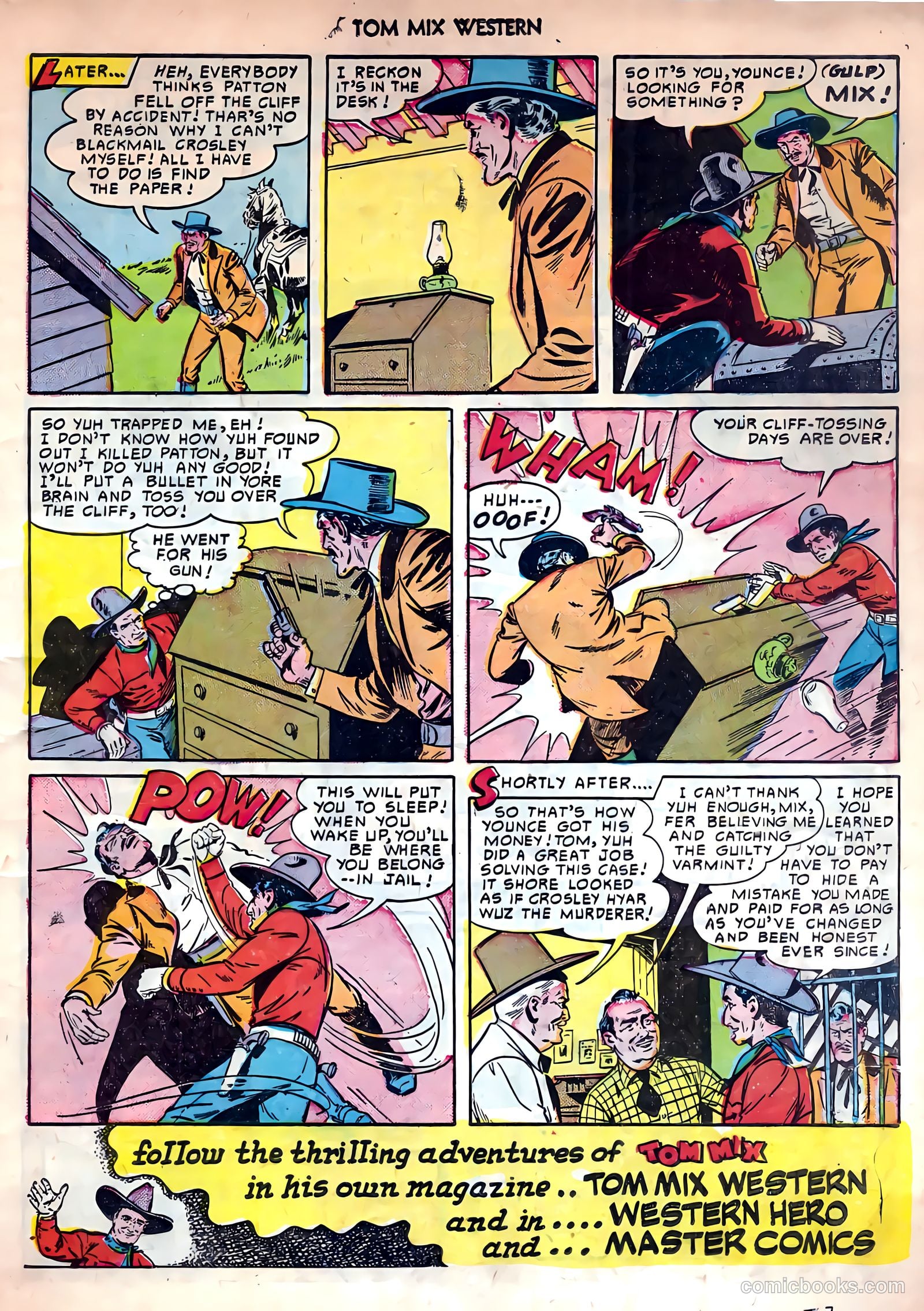 Tom Mix Western #33 — page 12 of 54