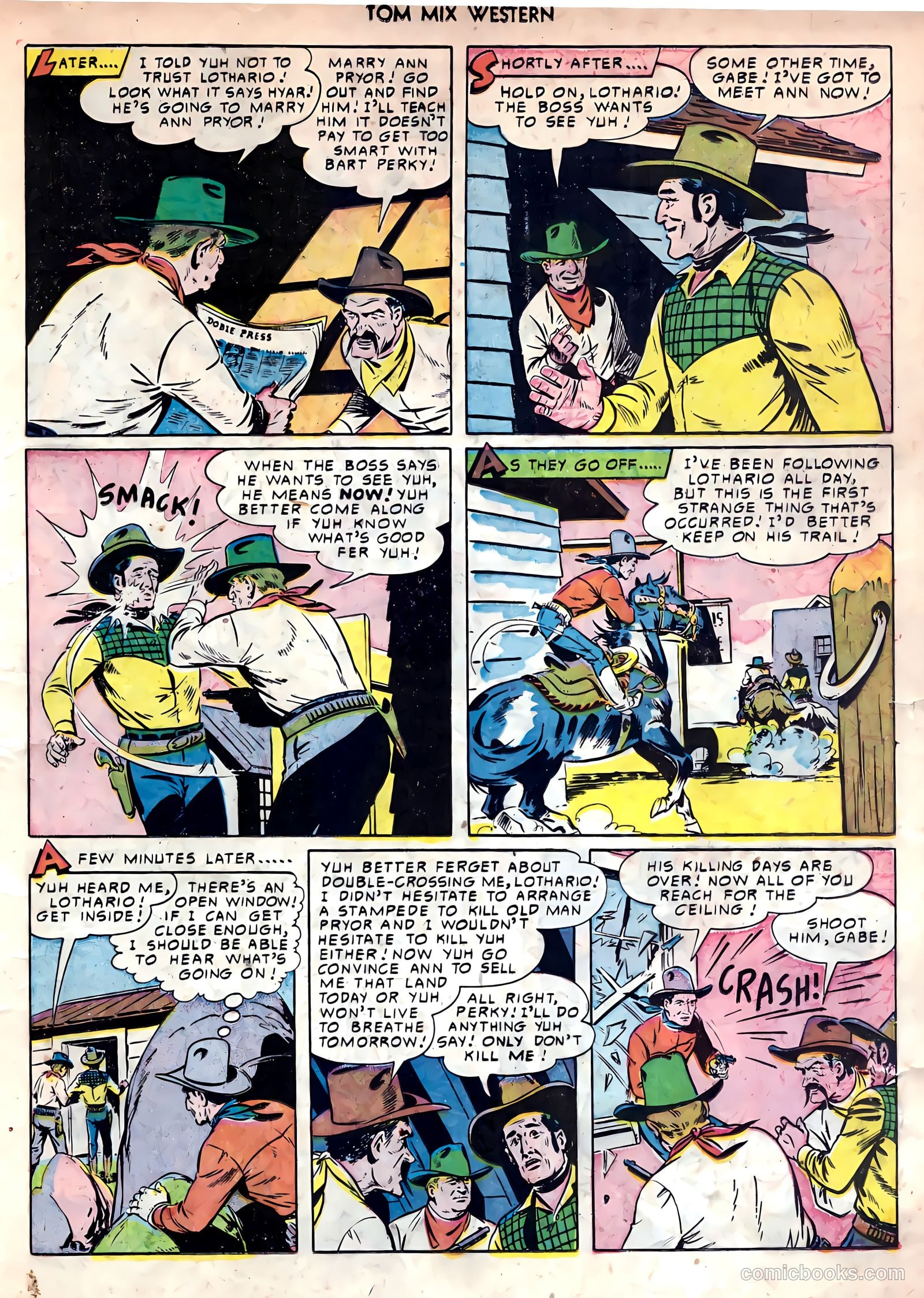 Tom Mix Western #33 — page 24 of 54