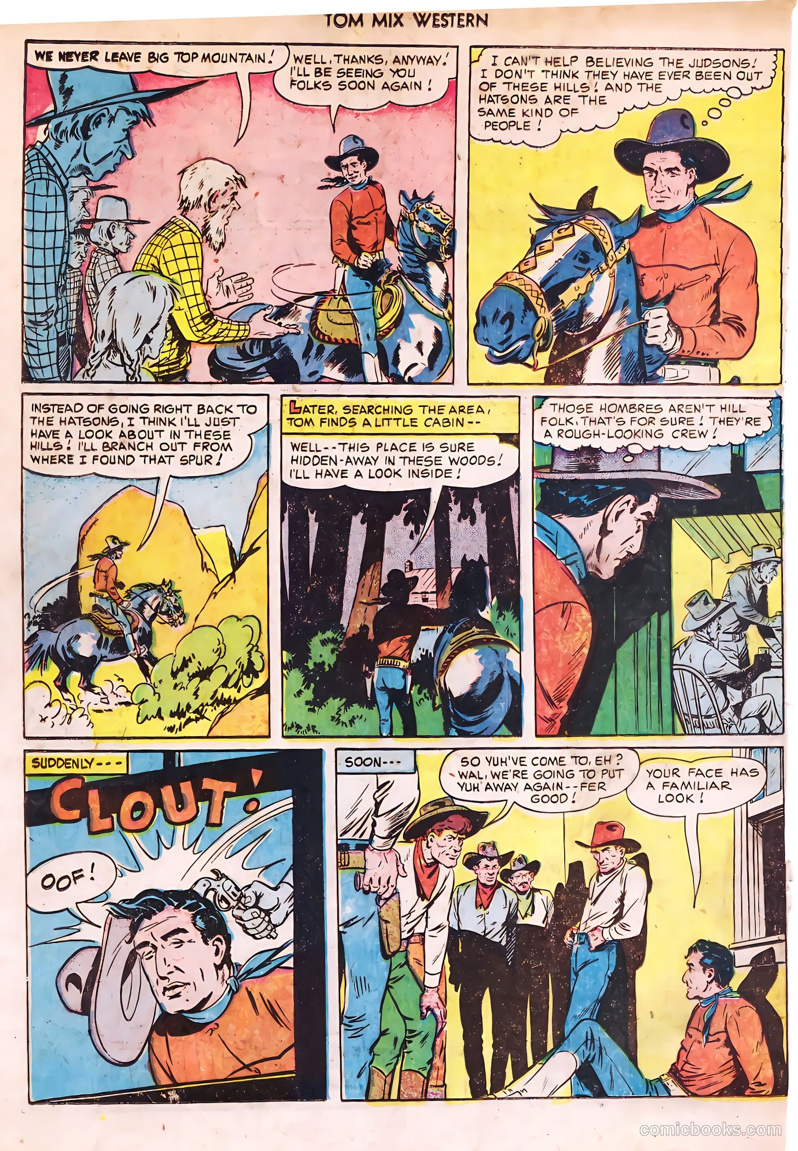 Tom Mix Western #33 — page 31 of 54