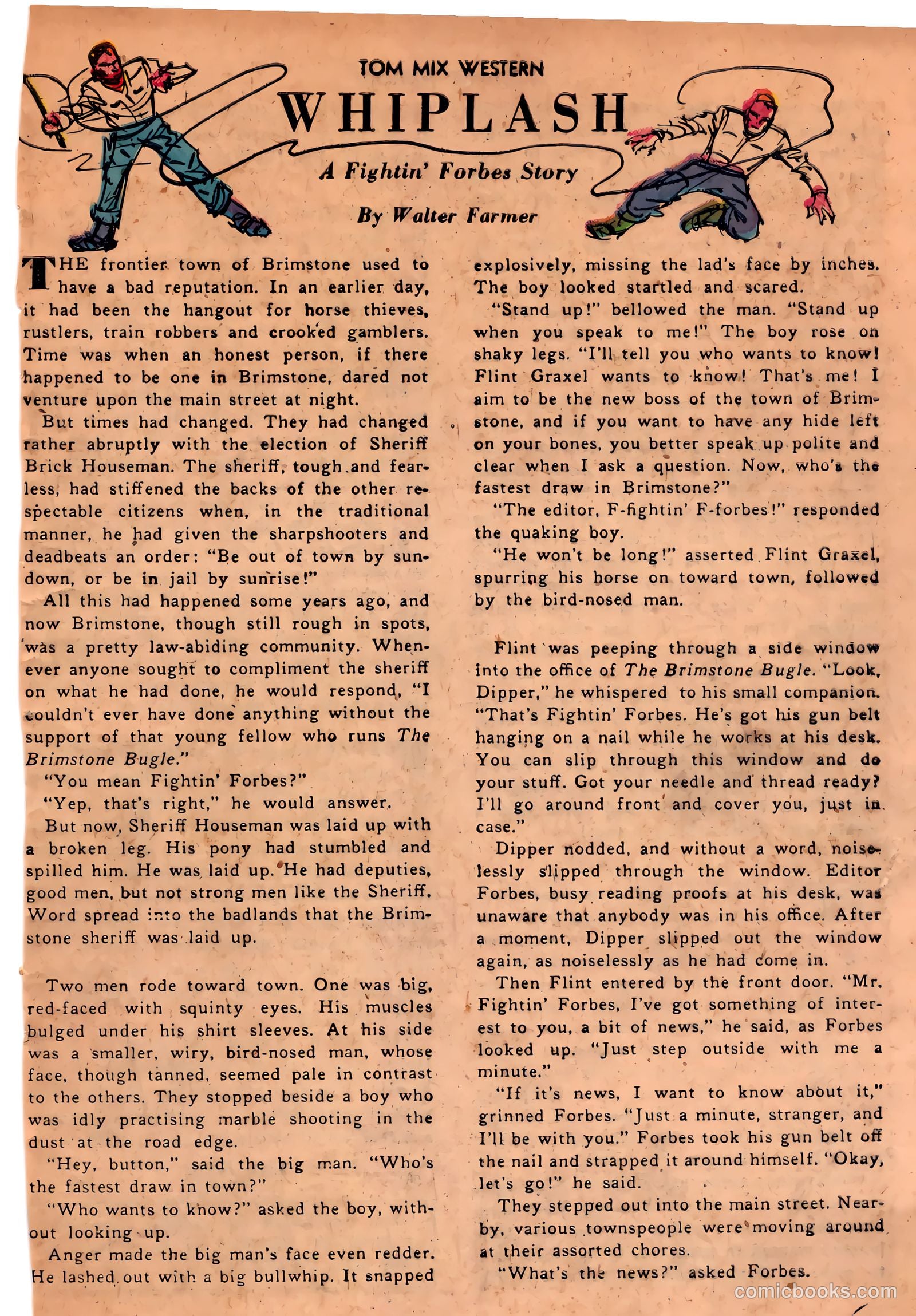 Tom Mix Western #33 — page 34 of 54