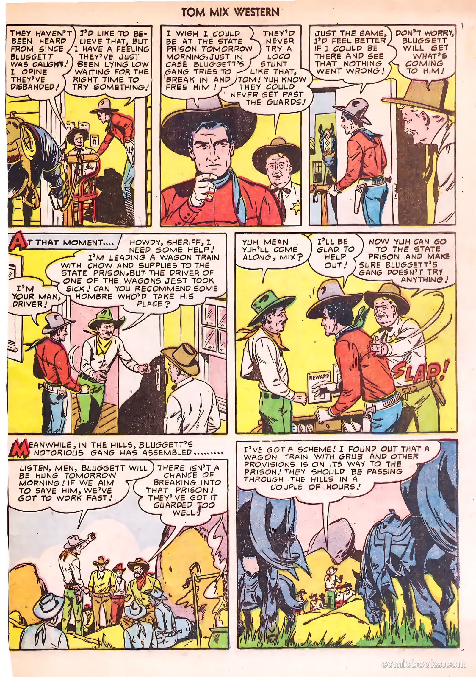 Tom Mix Western #33 — page 38 of 54