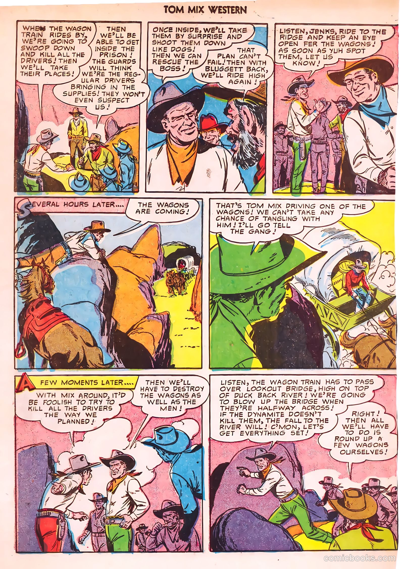 Tom Mix Western #33 — page 39 of 54
