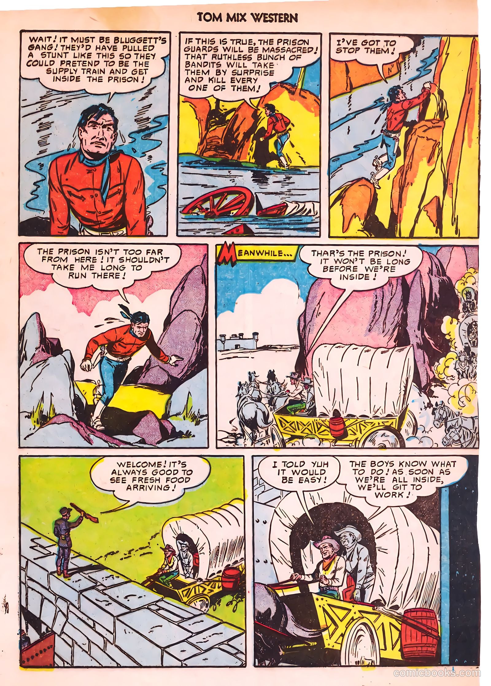 Tom Mix Western #33 — page 41 of 54