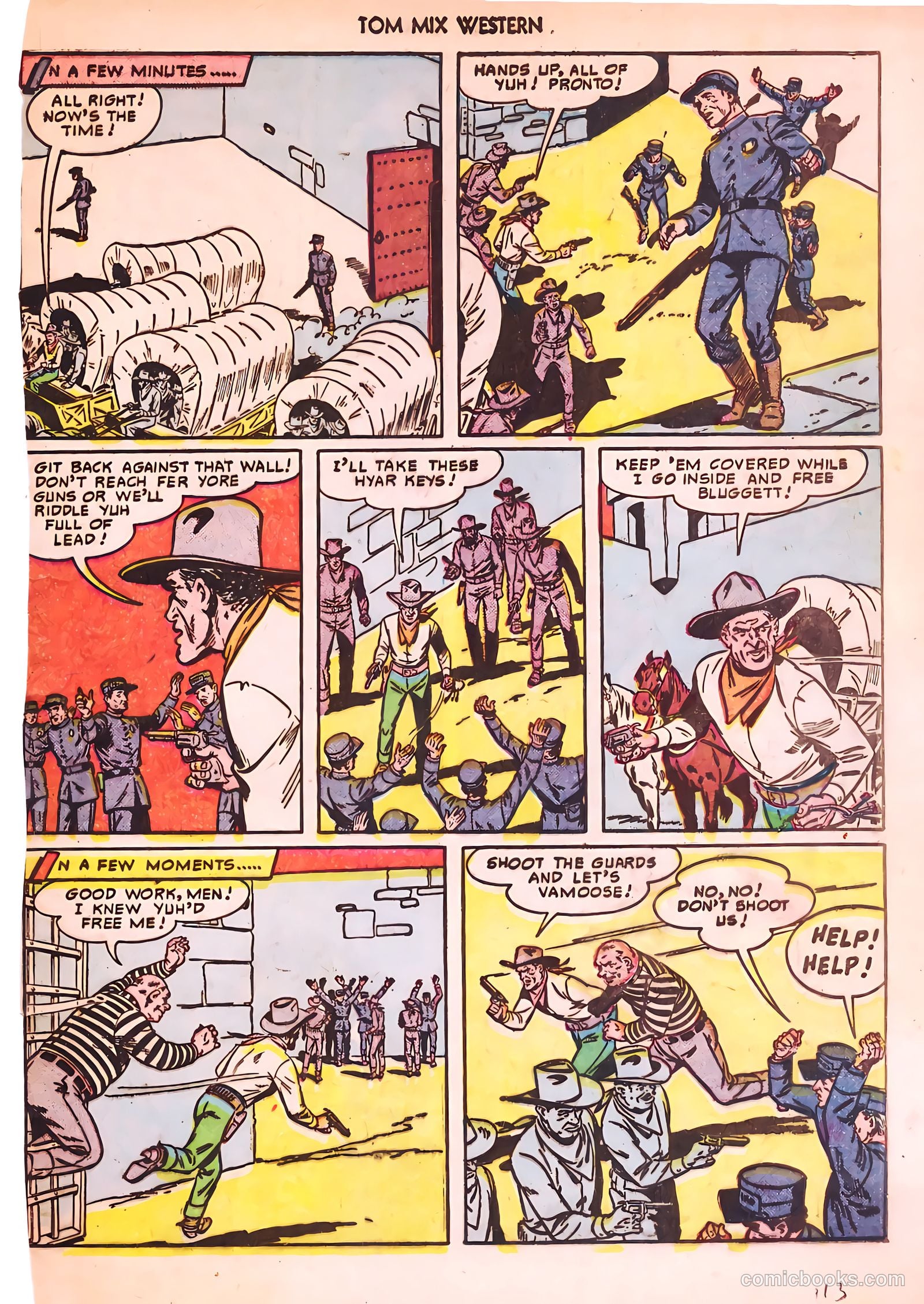 Tom Mix Western #33 — page 42 of 54
