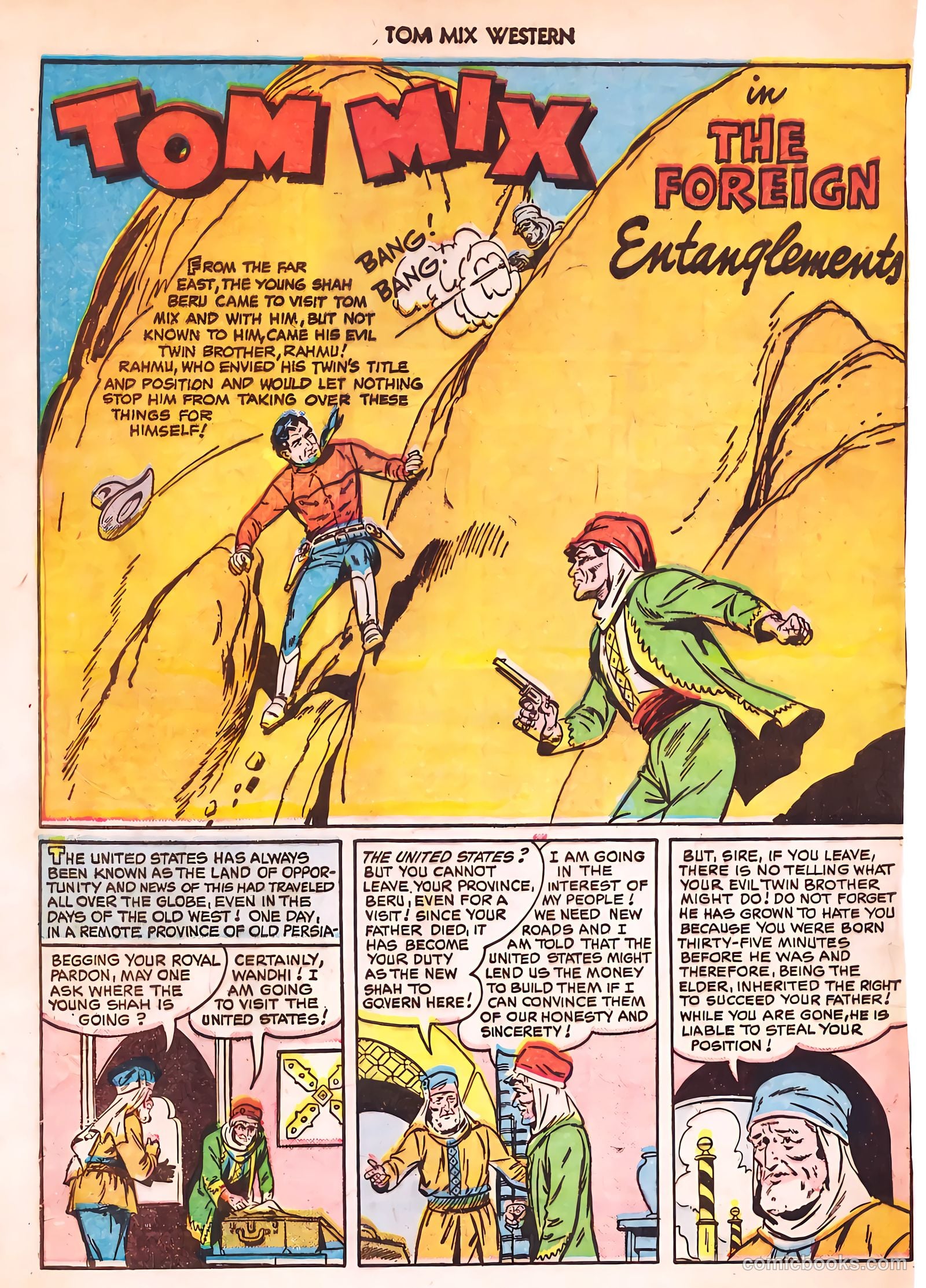 Tom Mix Western #33 — page 45 of 54