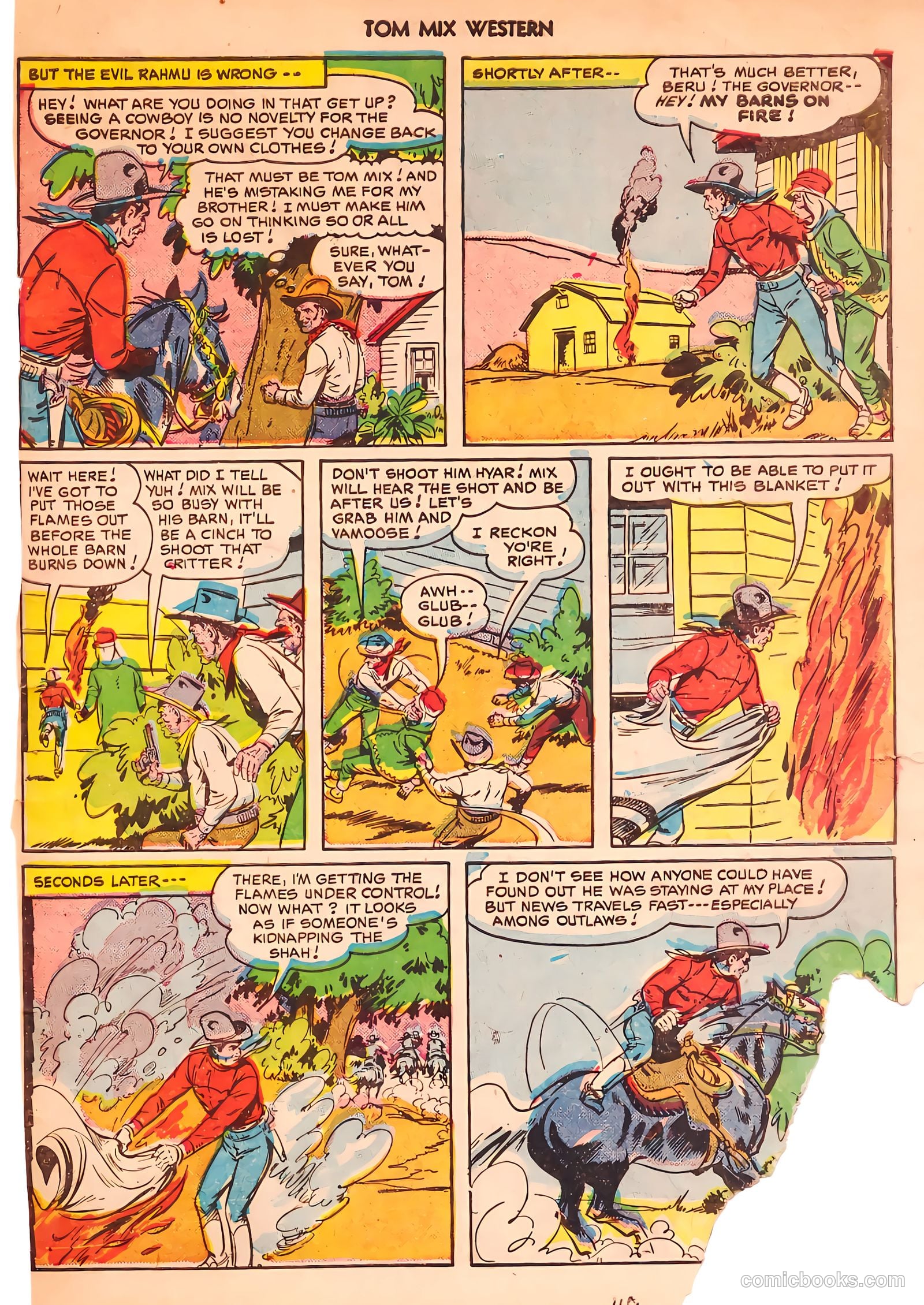 Tom Mix Western #33 — page 48 of 54