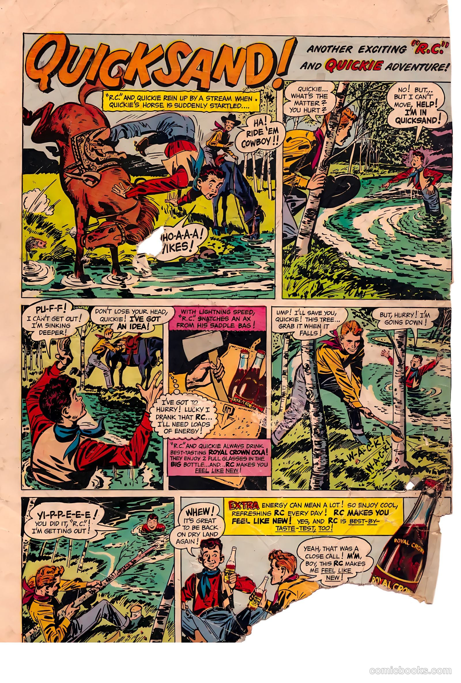 Tom Mix Western #33 — page 53 of 54