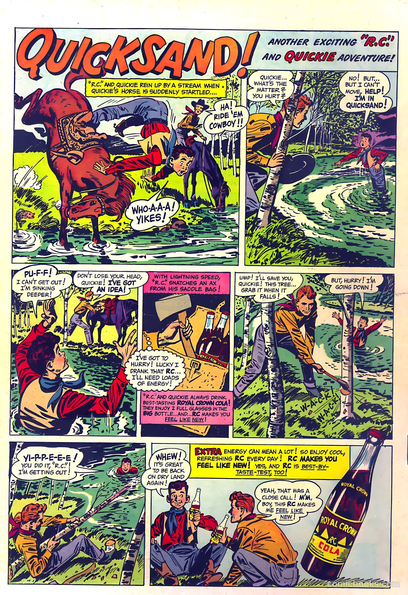 Tom Mix Western #33 — page 54 of 54