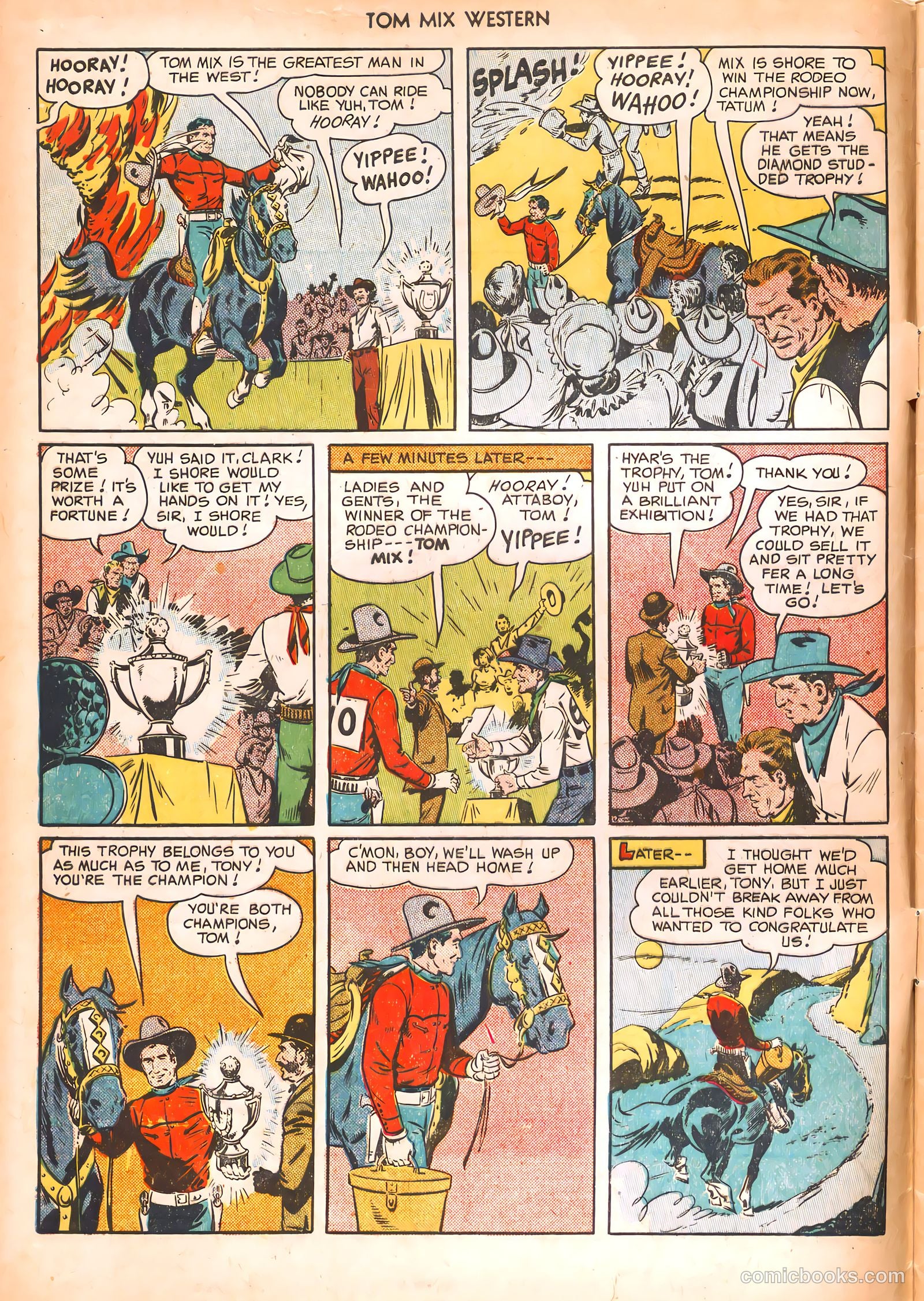 Tom Mix Western #34 — page 4 of 36