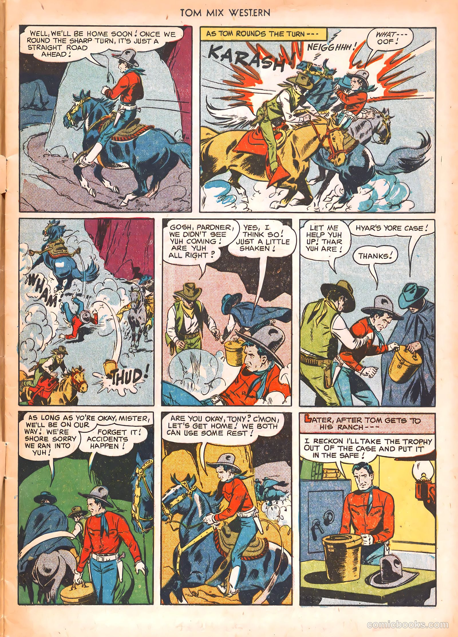 Tom Mix Western #34 — page 5 of 36