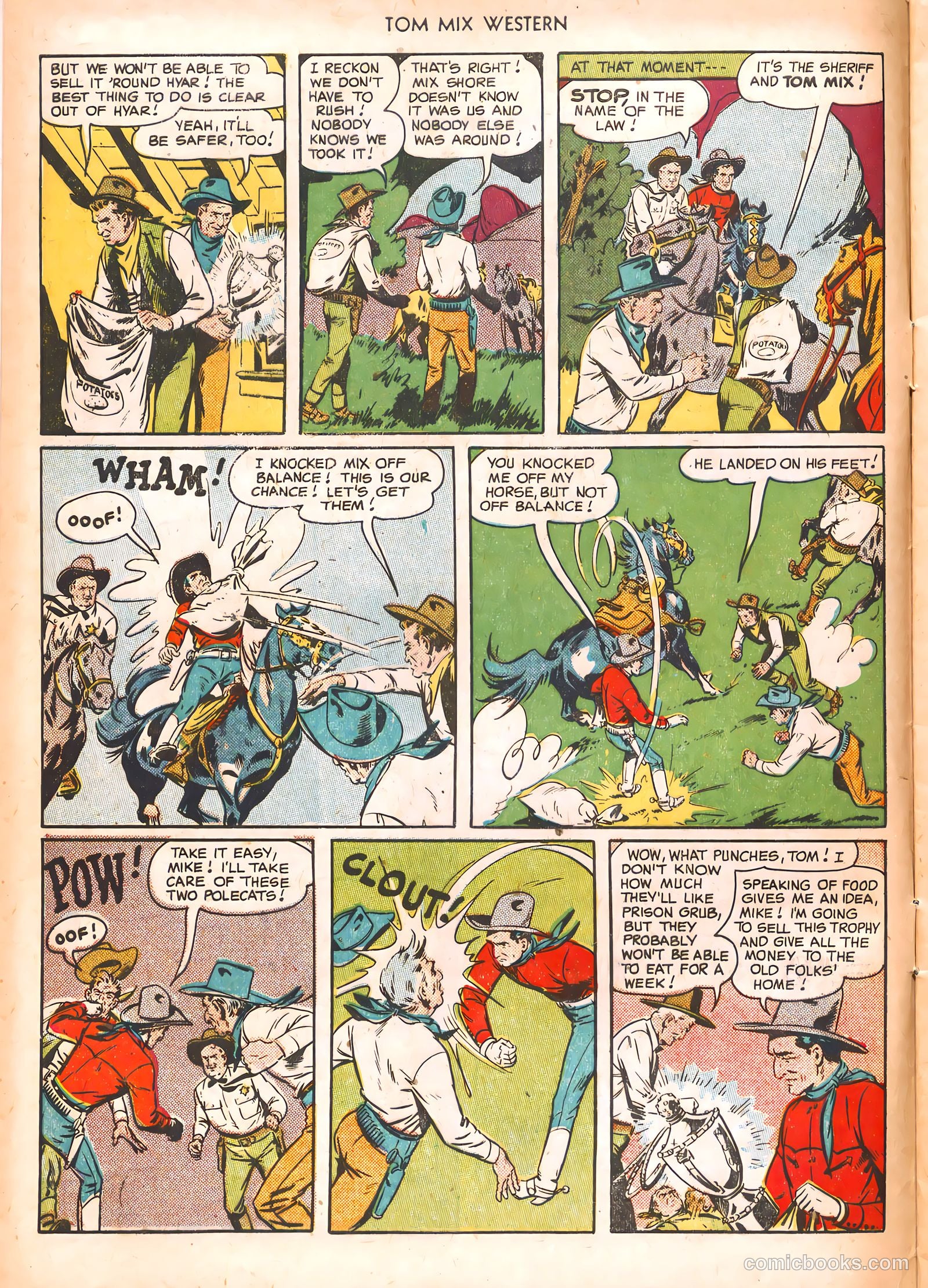 Tom Mix Western #34 — page 8 of 36