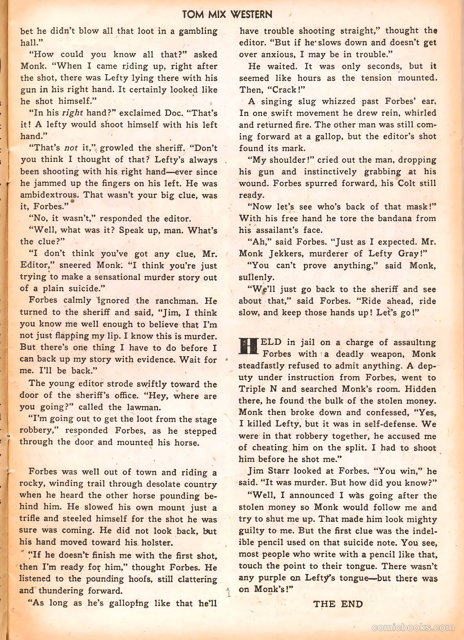 Tom Mix Western #34 — page 11 of 36