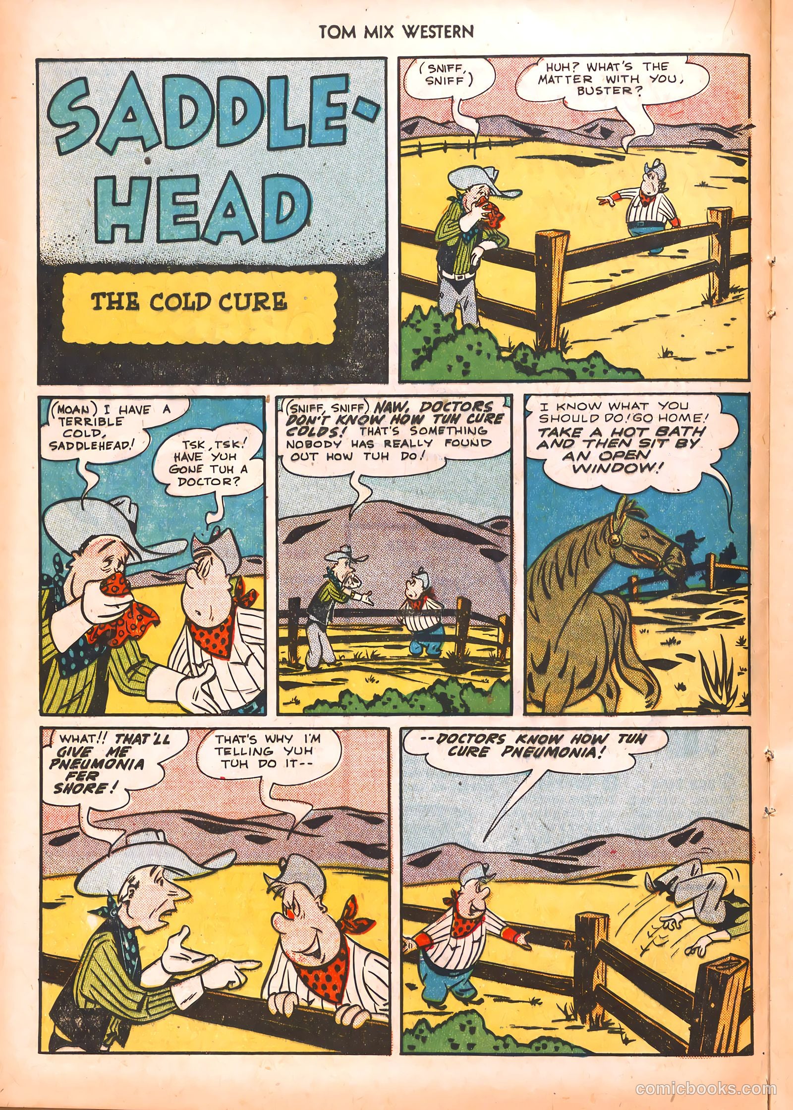 Tom Mix Western #34 — page 16 of 36
