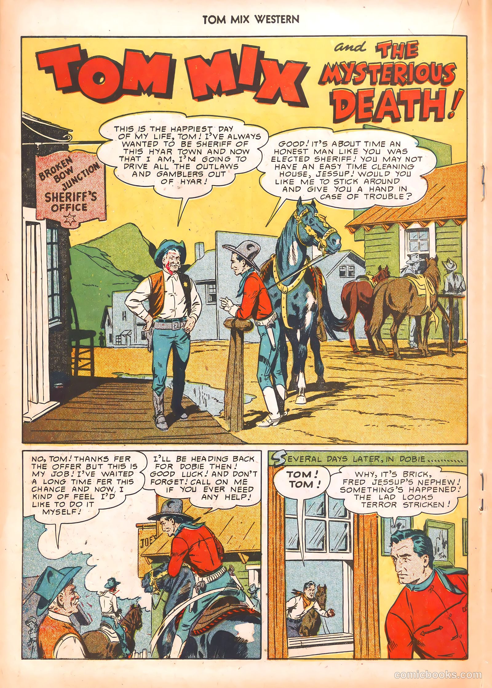 Tom Mix Western #34 — page 18 of 36