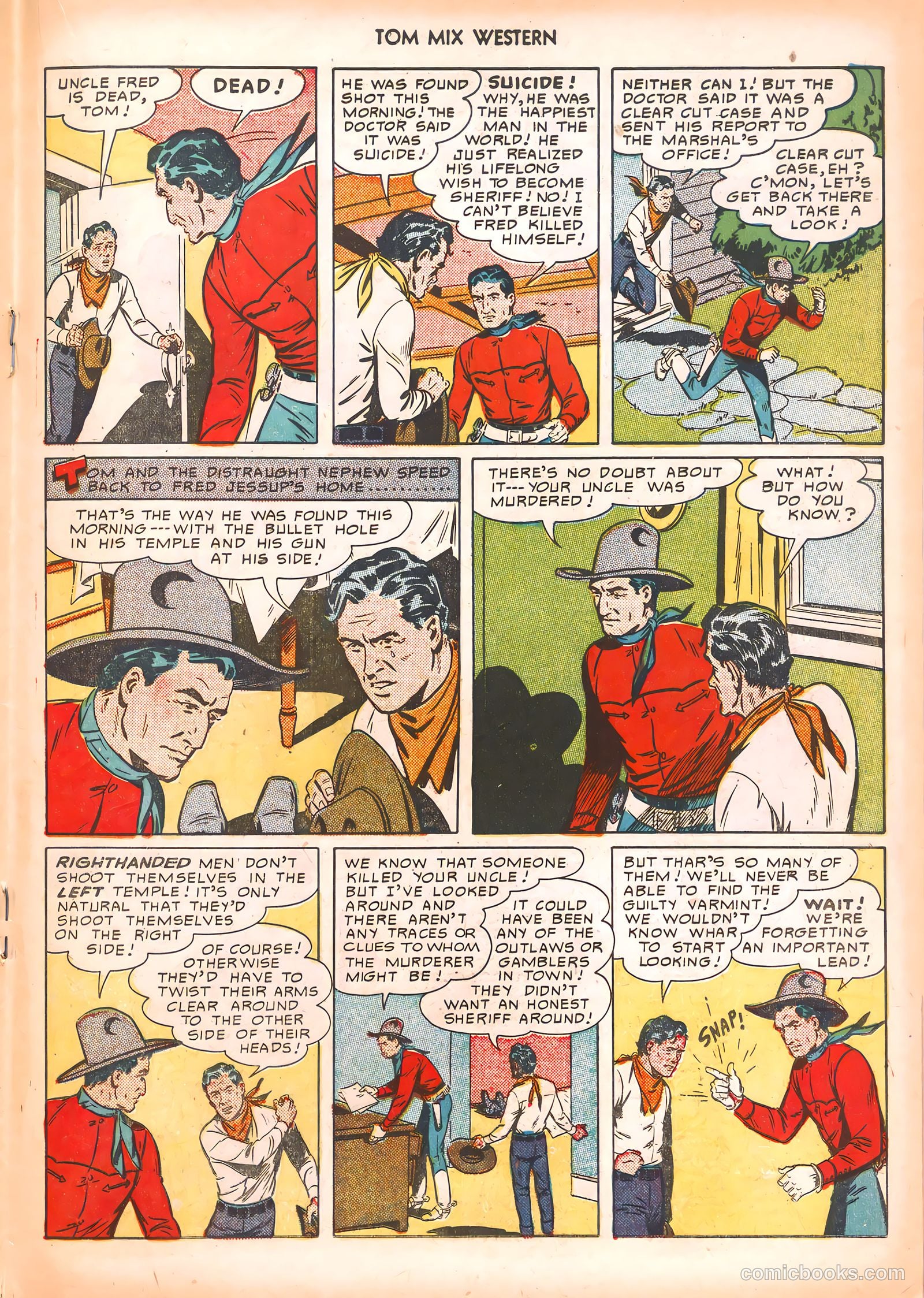 Tom Mix Western #34 — page 19 of 36
