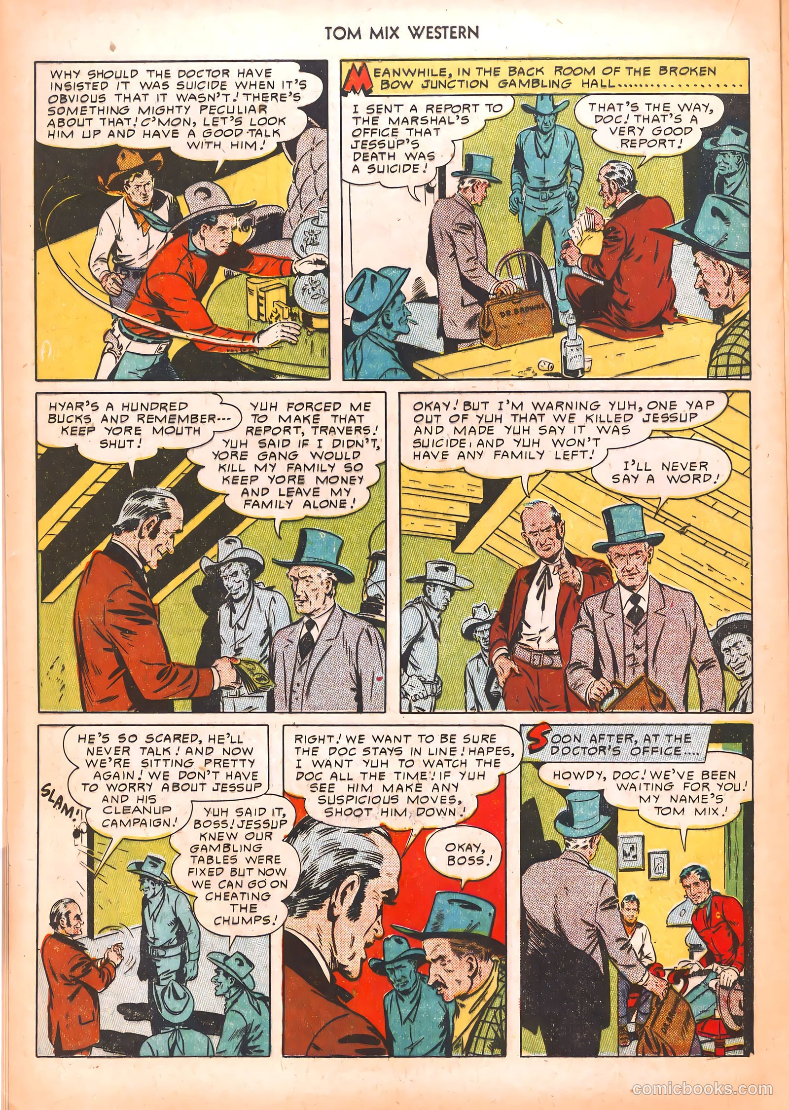 Tom Mix Western #34 — page 20 of 36