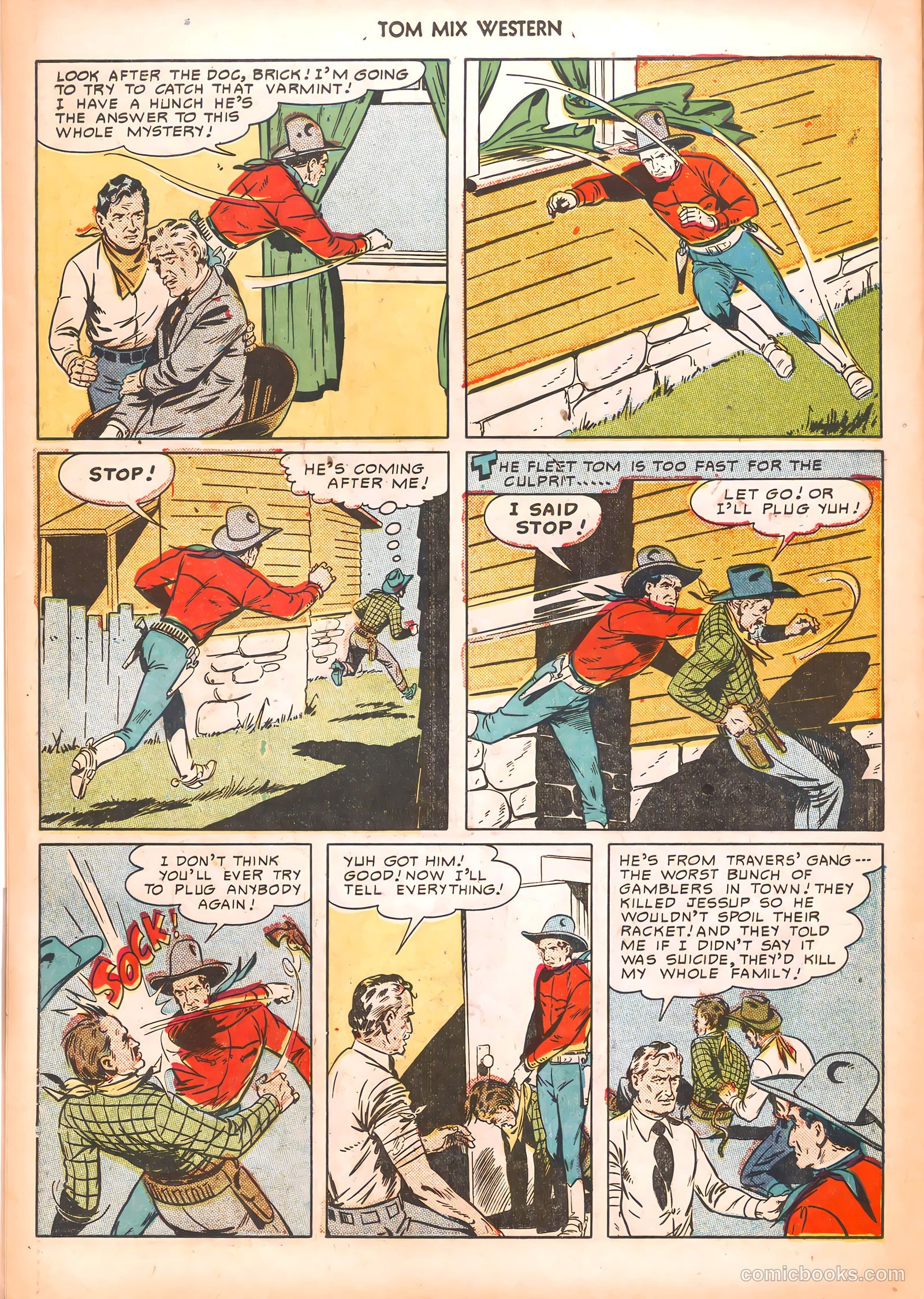 Tom Mix Western #34 — page 22 of 36