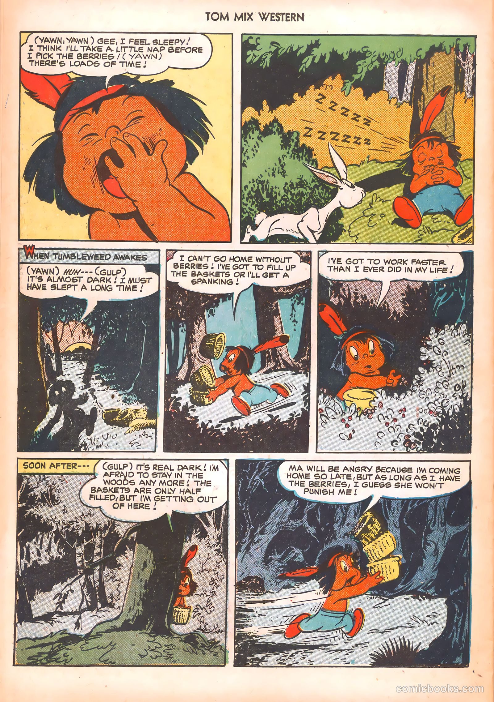 Tom Mix Western #34 — page 26 of 36