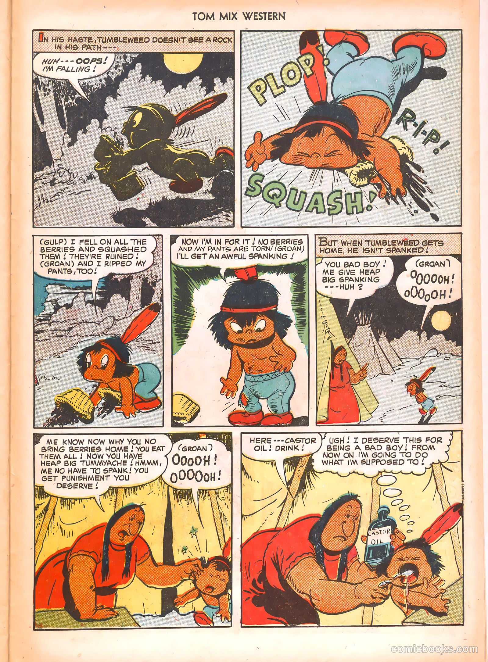 Tom Mix Western #34 — page 27 of 36