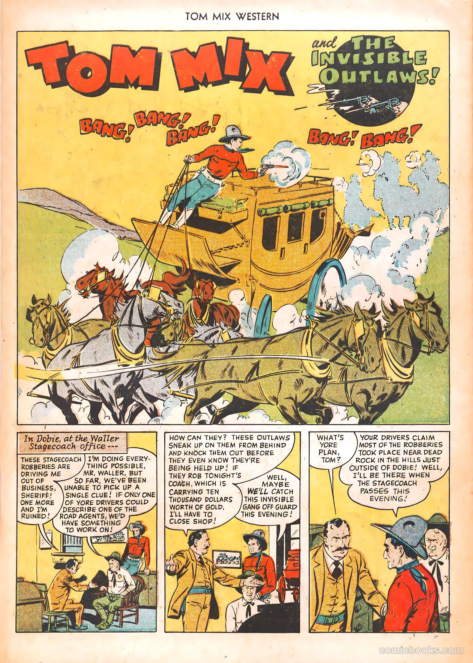 Tom Mix Western #34 — page 28 of 36