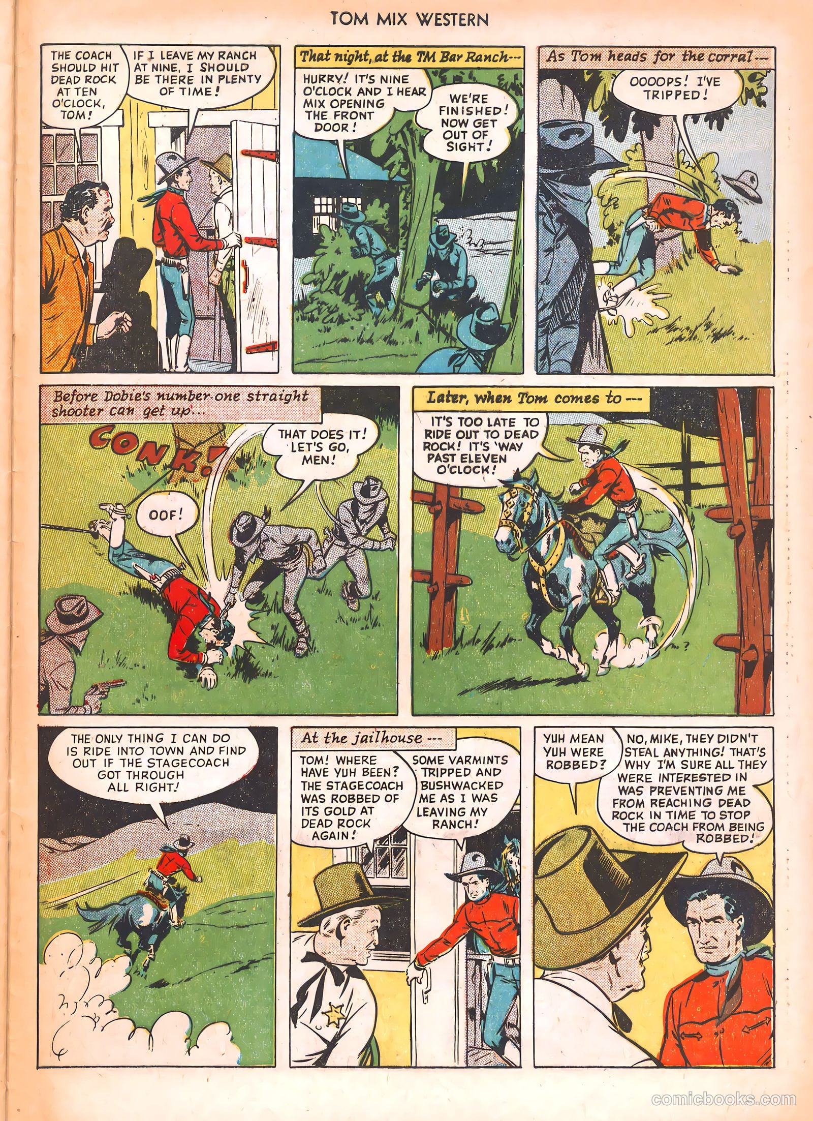 Tom Mix Western #34 — page 29 of 36