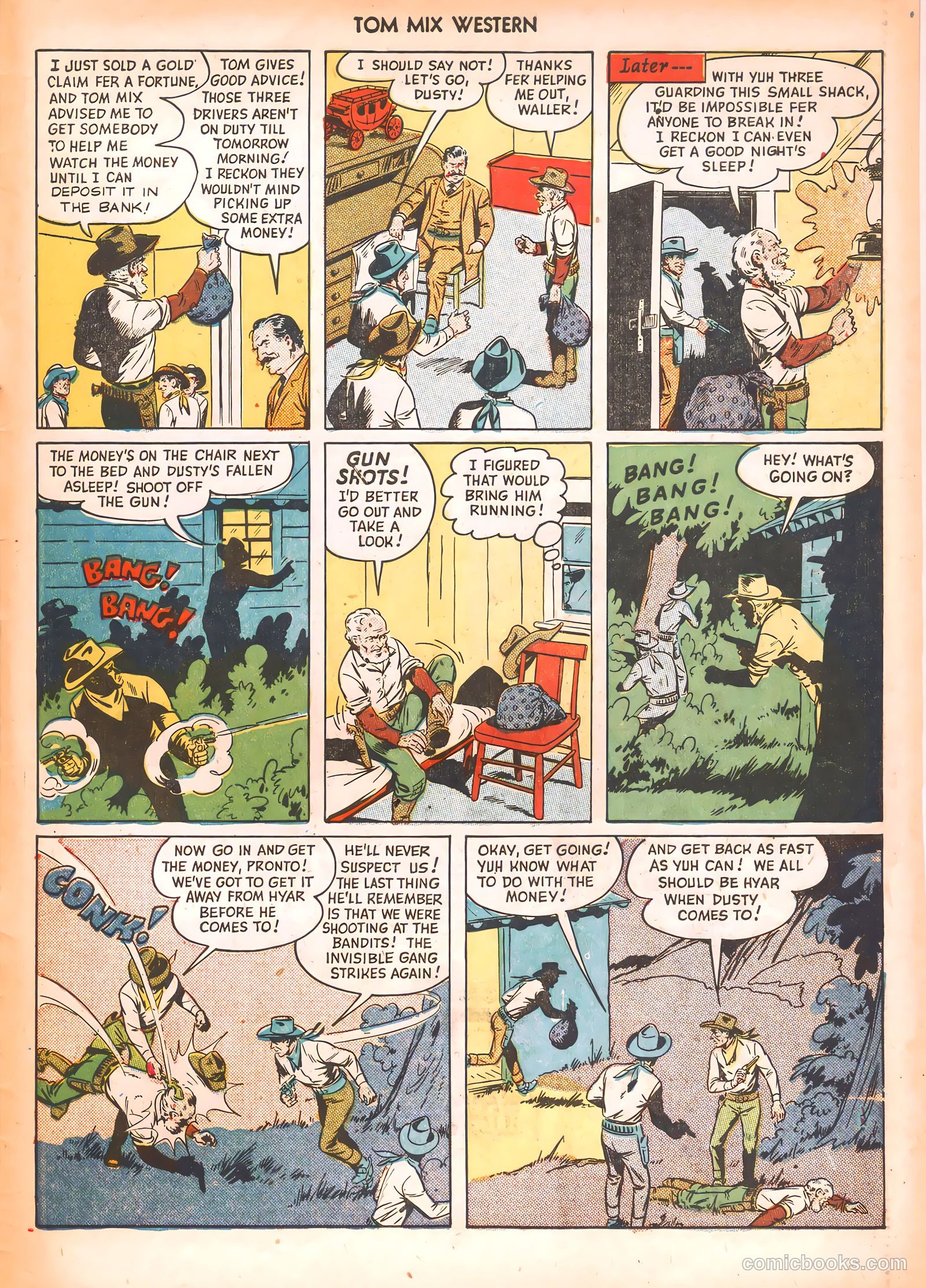 Tom Mix Western #34 — page 31 of 36