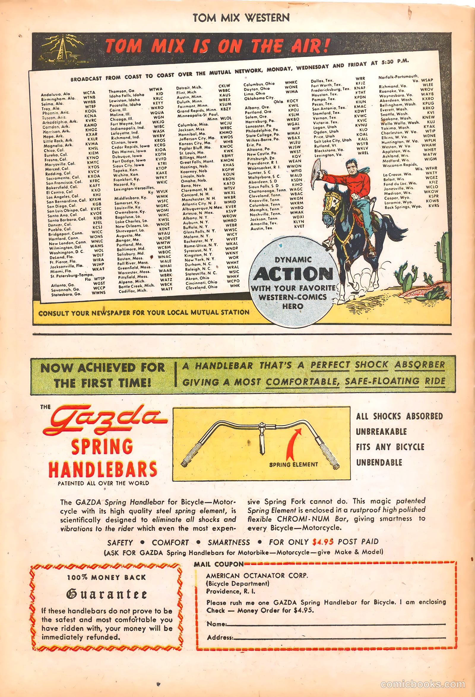 Tom Mix Western #34 — page 34 of 36