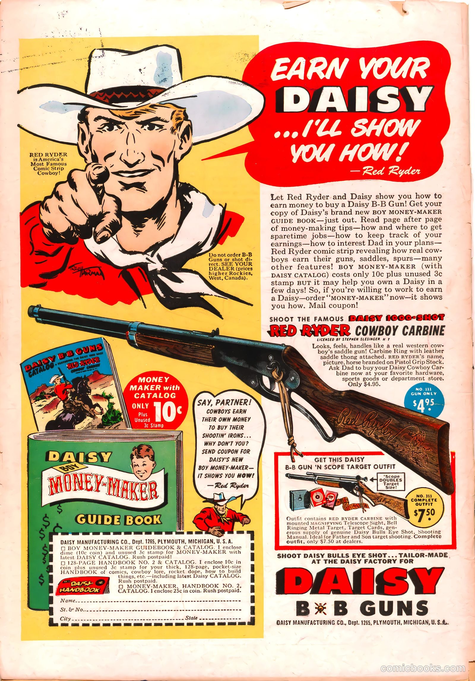 Tom Mix Western #34 — page 36 of 36